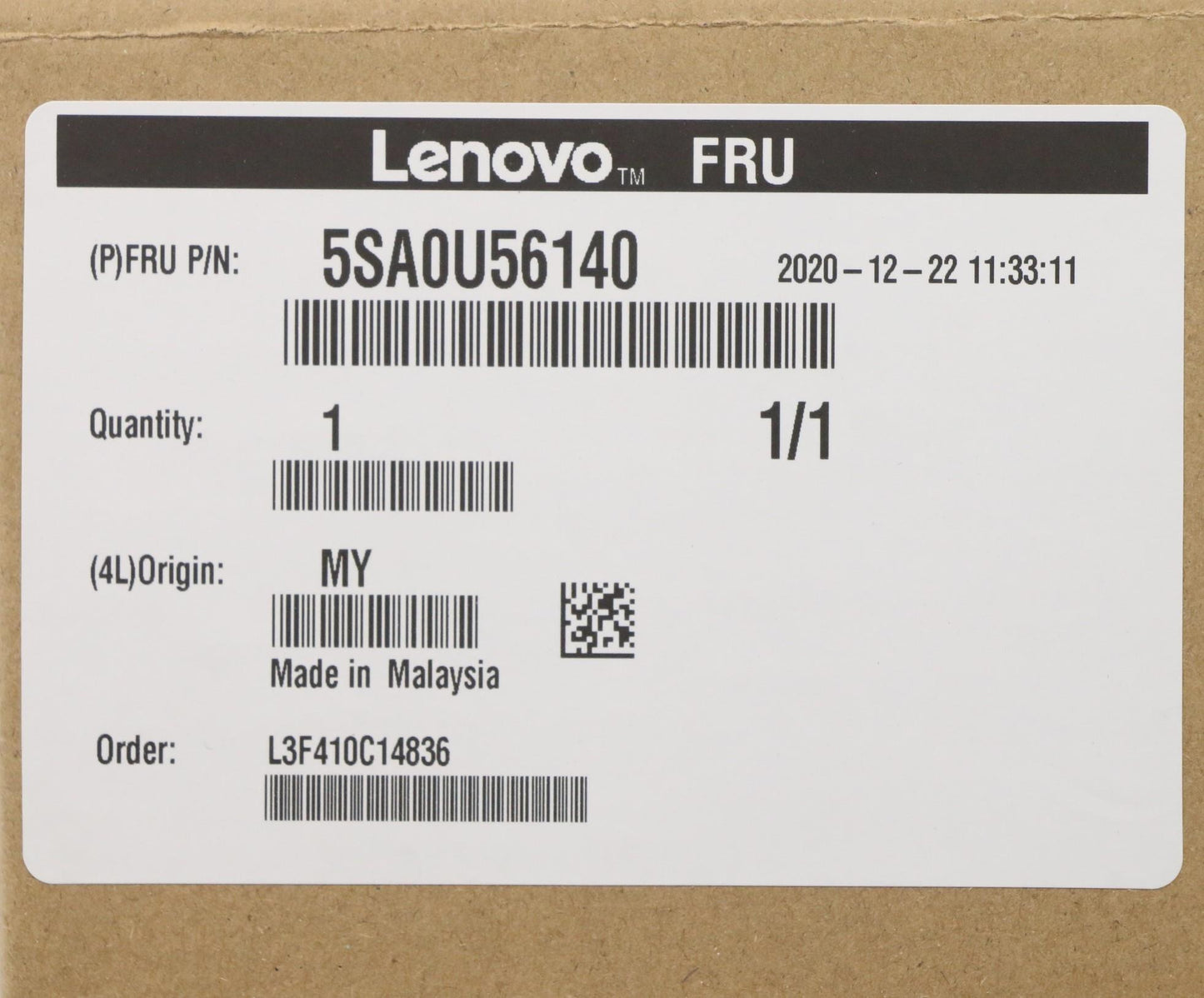 Lenovo Xeon Sr 4214R 2.4G 12C 100W - 5SA0U56140