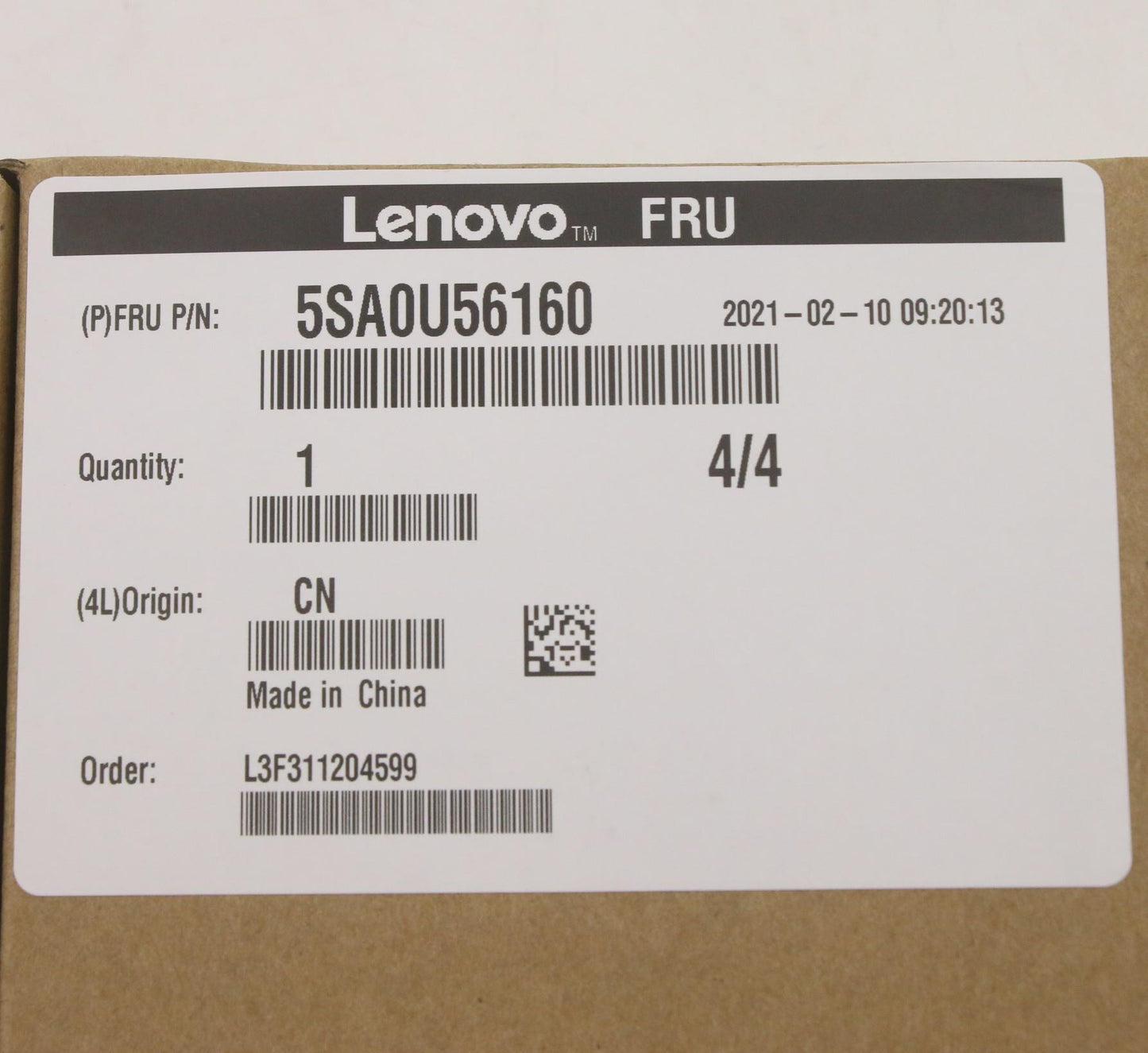 Lenovo Sp Intel G6500T 3.5Ghz/2C/4M 3 - 5SA0U56160
