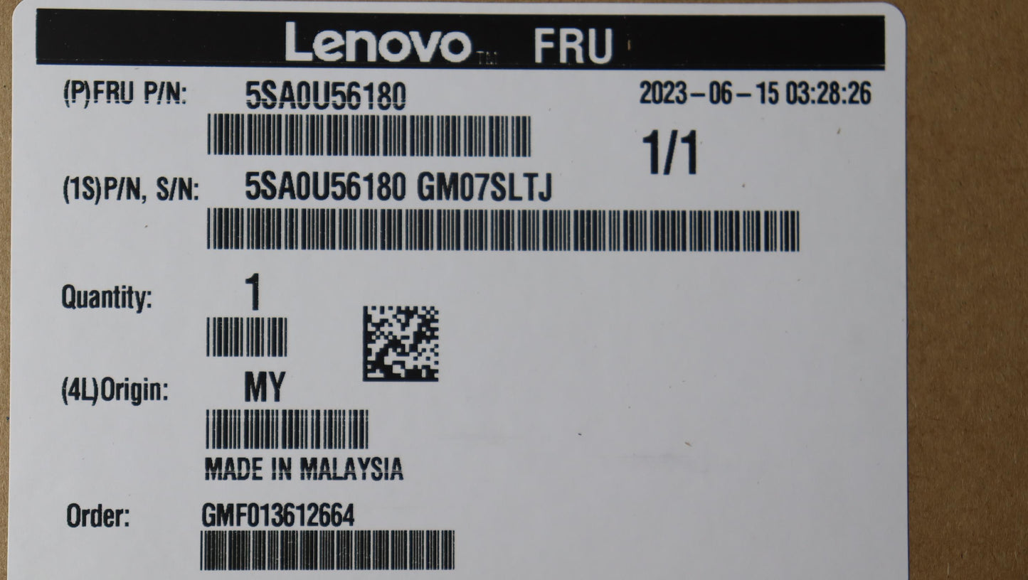 Lenovo Sp Xeon Gd 6248R 3.0G 24C - 5SA0U56180
