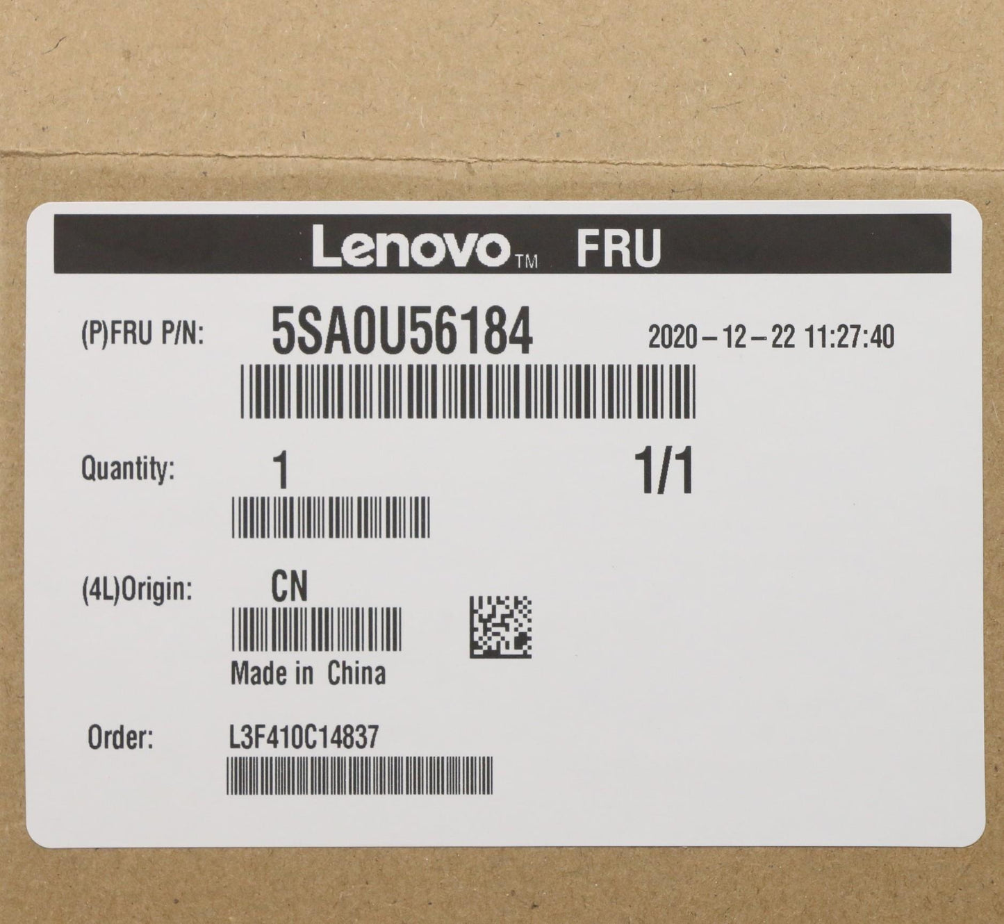 Lenovo Sp Xeon W-1250 3.3Ghz/6C/12M 8 - 5SA0U56184