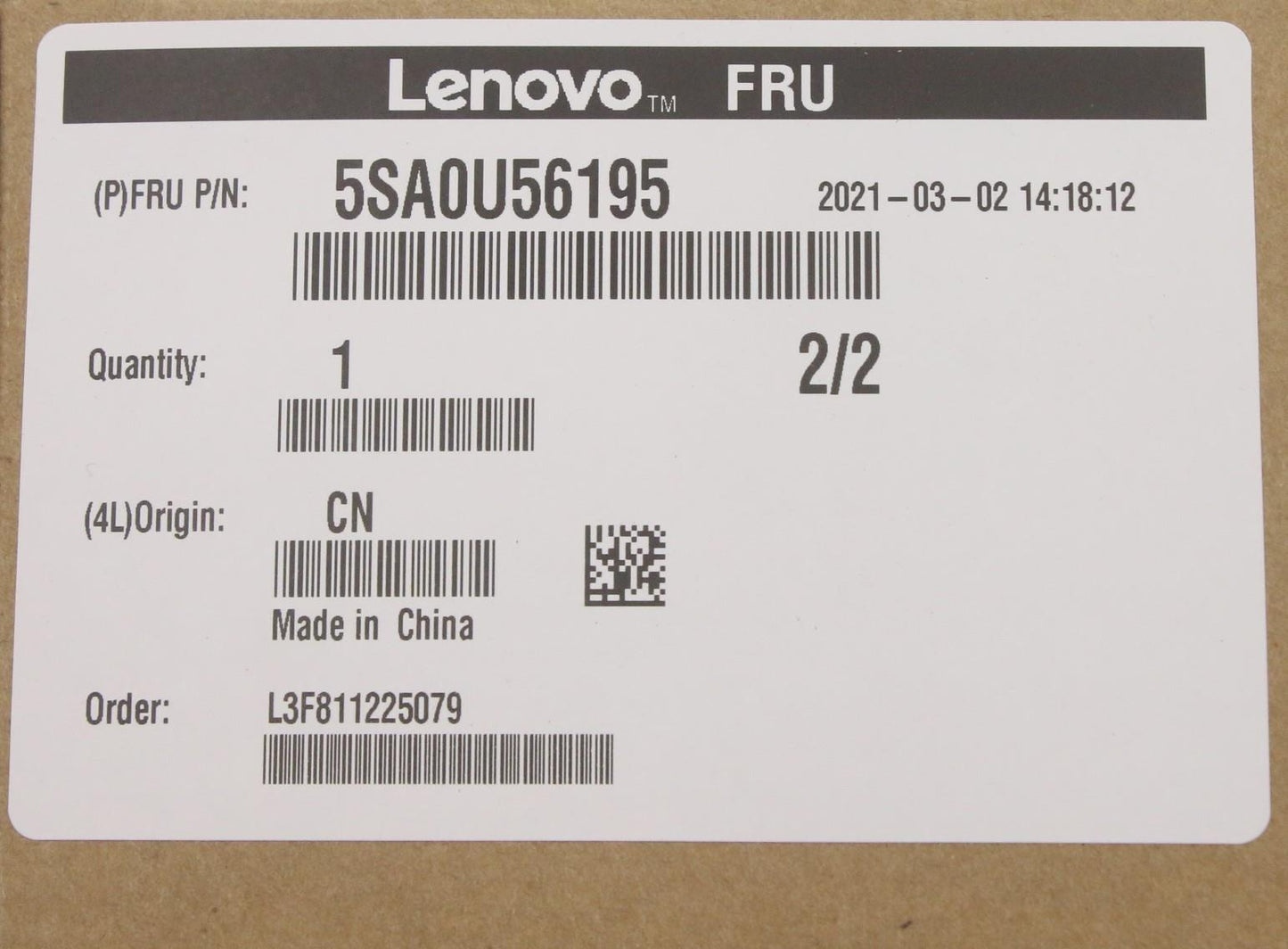 Lenovo Sp Core I9-10900K 3.7G 10C - 5SA0U56195