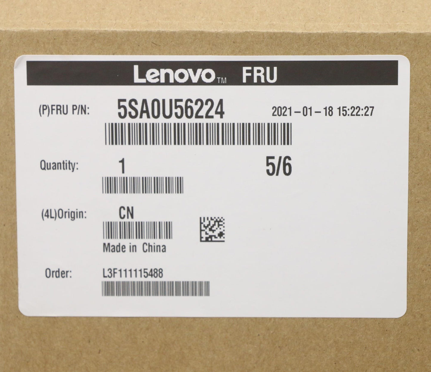 Lenovo Sp Ryzen 3 4300Ge 3.5G 4C - 5SA0U56224