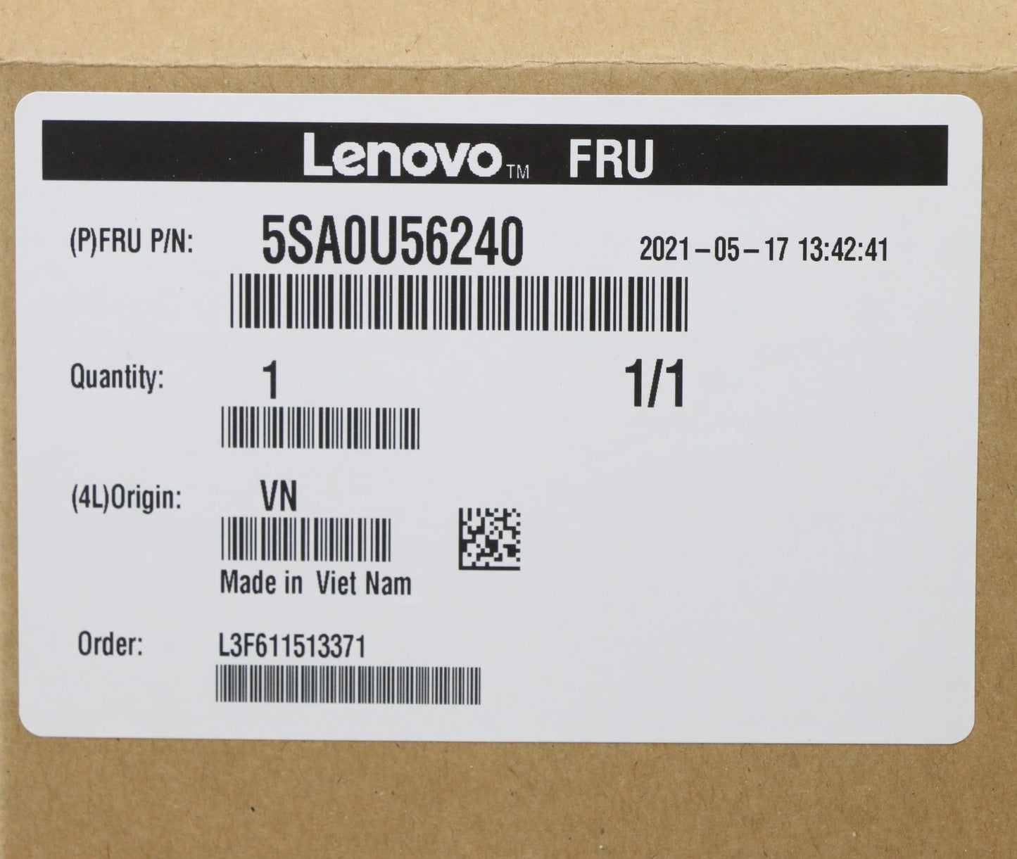 Lenovo Sp Intel G5925 3.6Ghz/2C/4M 58 - 5SA0U56240