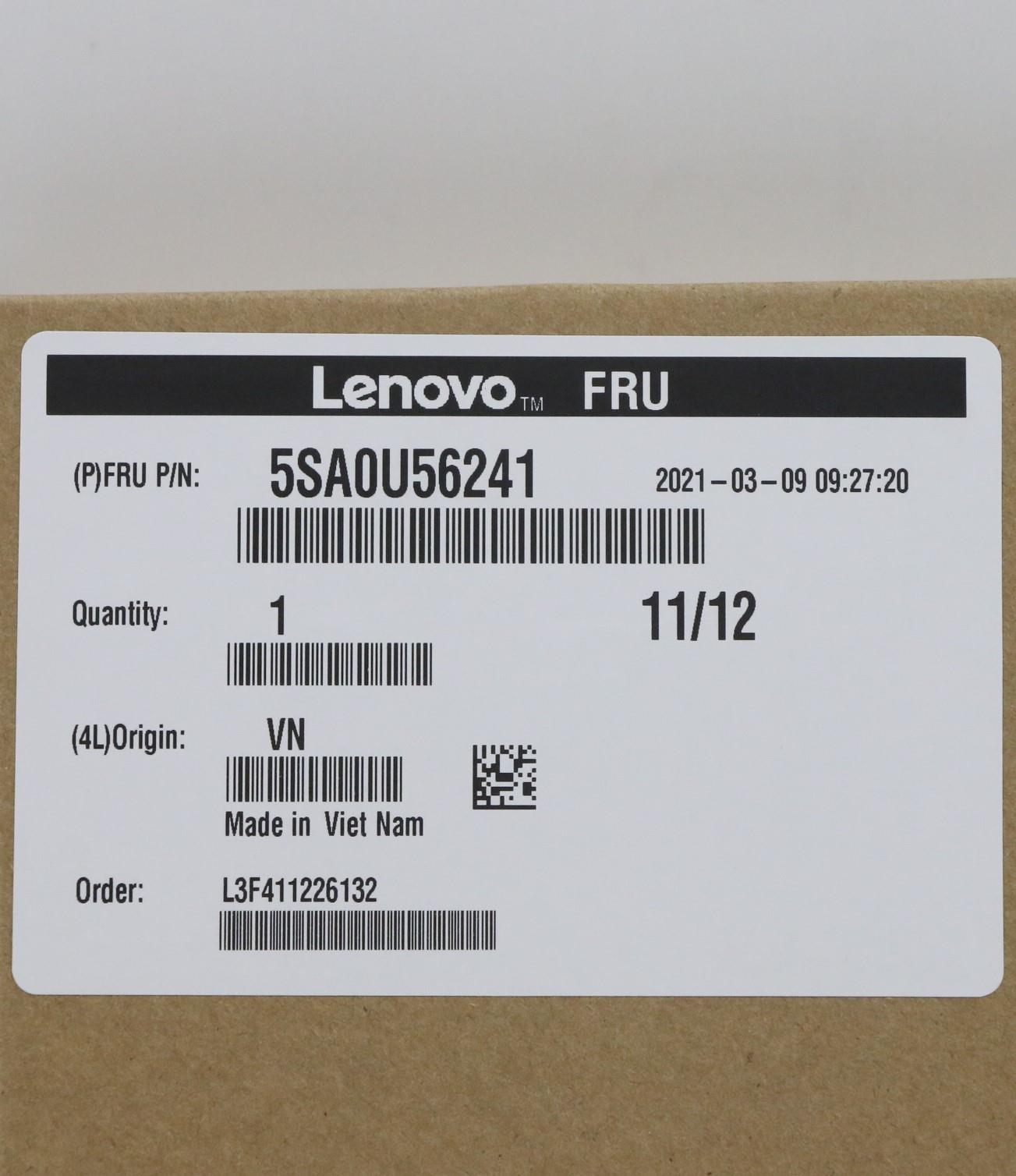 Lenovo Sp Intel G5905 3.5Ghz/2C/4M 58 - 5SA0U56241