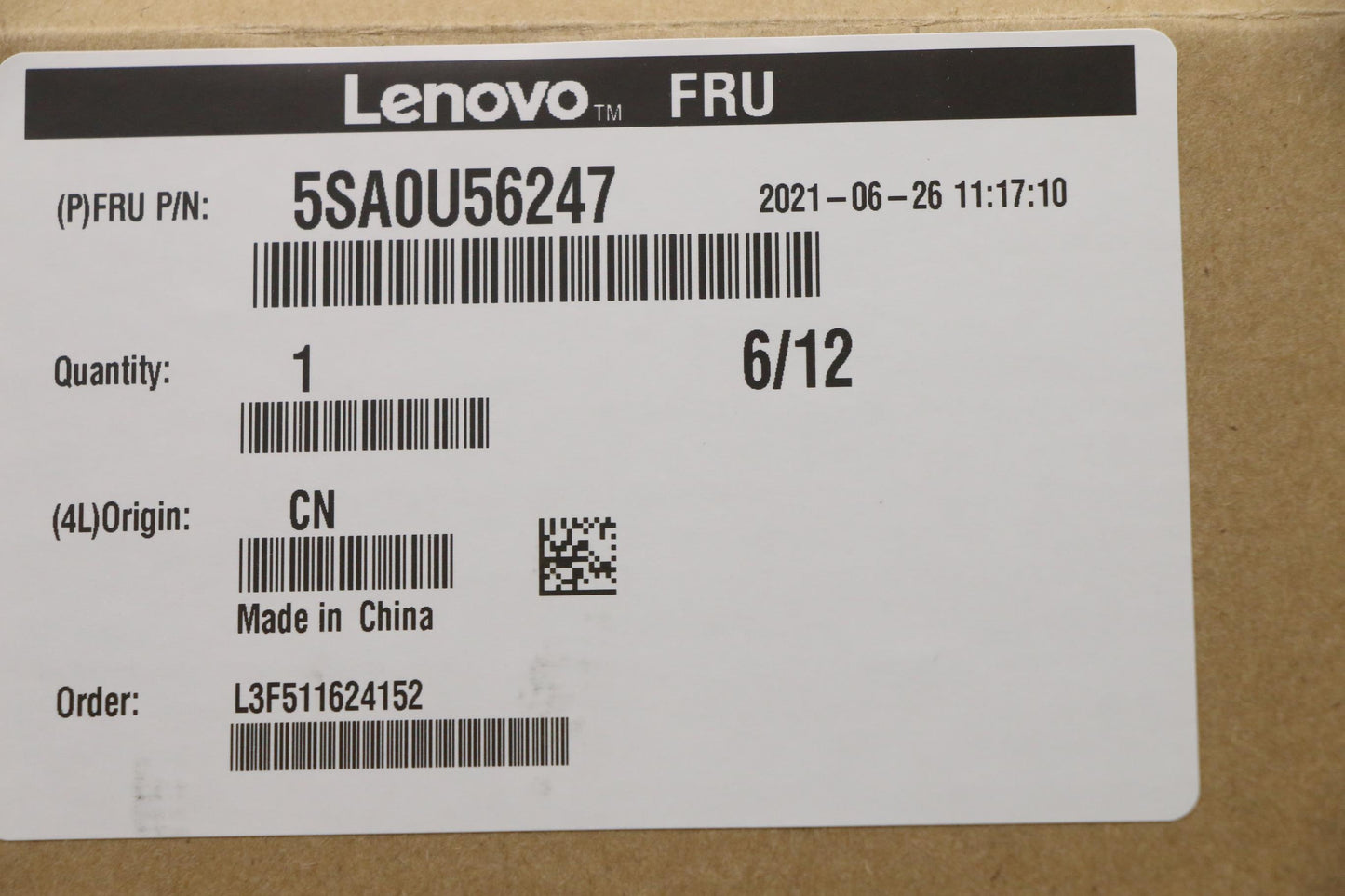 Lenovo (5SA0U56247) Intel i9-11900K 3.5GHz 8-Core Processor