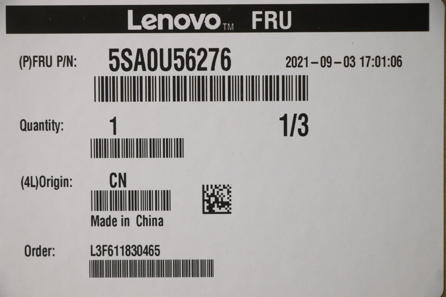 Lenovo Sp Pentium G6405T 3.5G 2C - 5SA0U56276