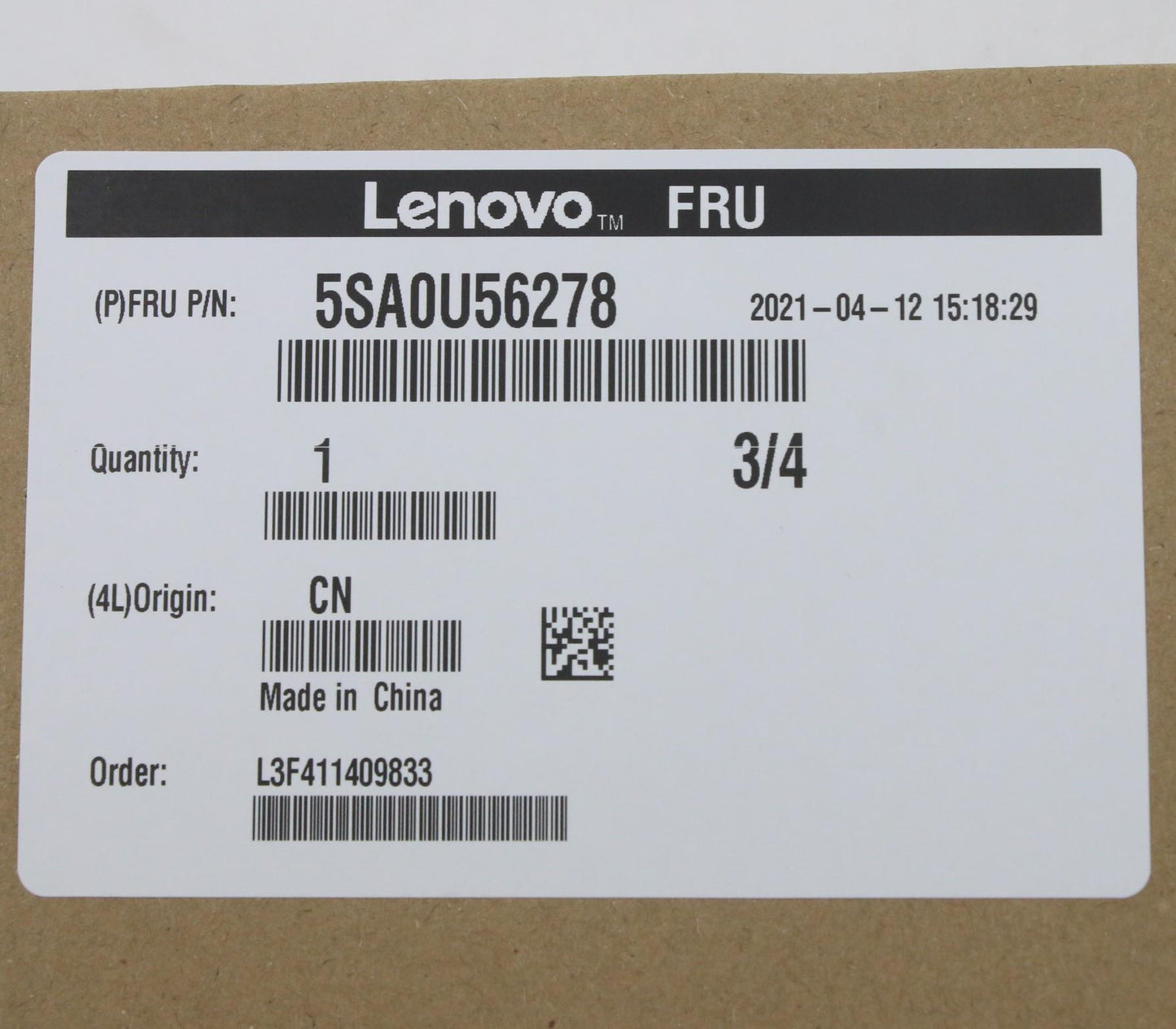 Lenovo Sp Amd Ryzen 7 5800 3.4Ghz/8C/ - 5SA0U56278