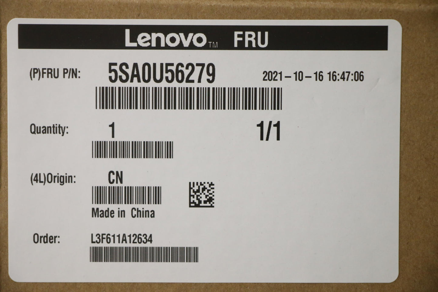Lenovo Sp Xeon W-1390P 3.5G 8C - 5SA0U56279