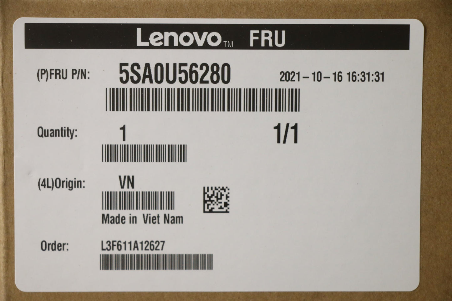 Lenovo Sp Xeon W-1370P 3.6G 8C - 5SA0U56280