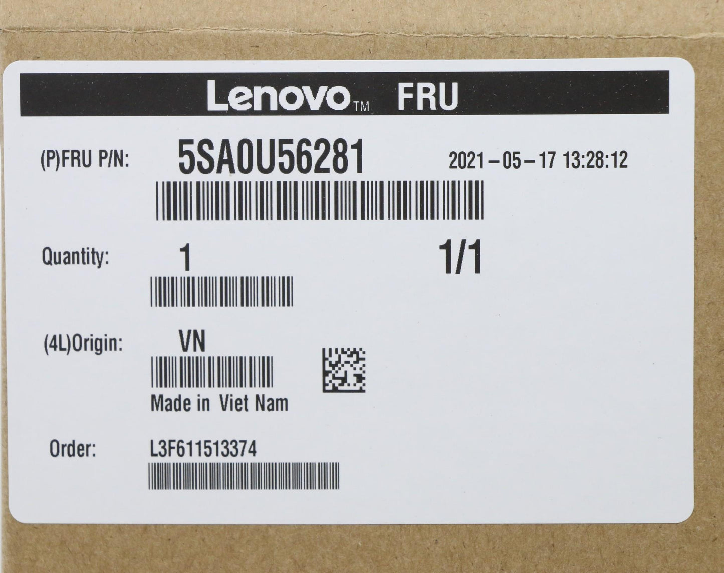 Lenovo Sp Xeon W-1350P 4.0G 6C - 5SA0U56281