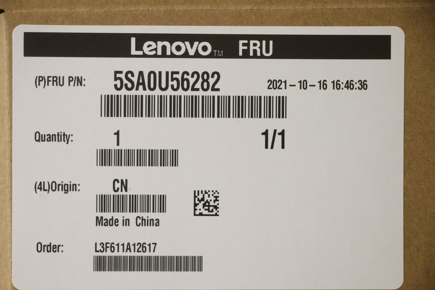 Lenovo Sp Xeon W-1390 2.8G 8C - 5SA0U56282