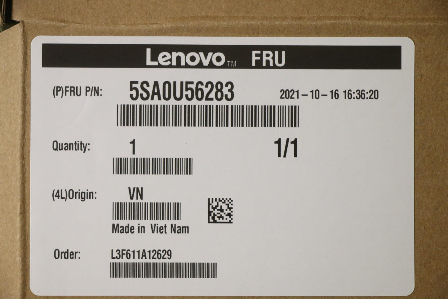 Lenovo Sp Xeon W-1370 2.9G 8C - 5SA0U56283