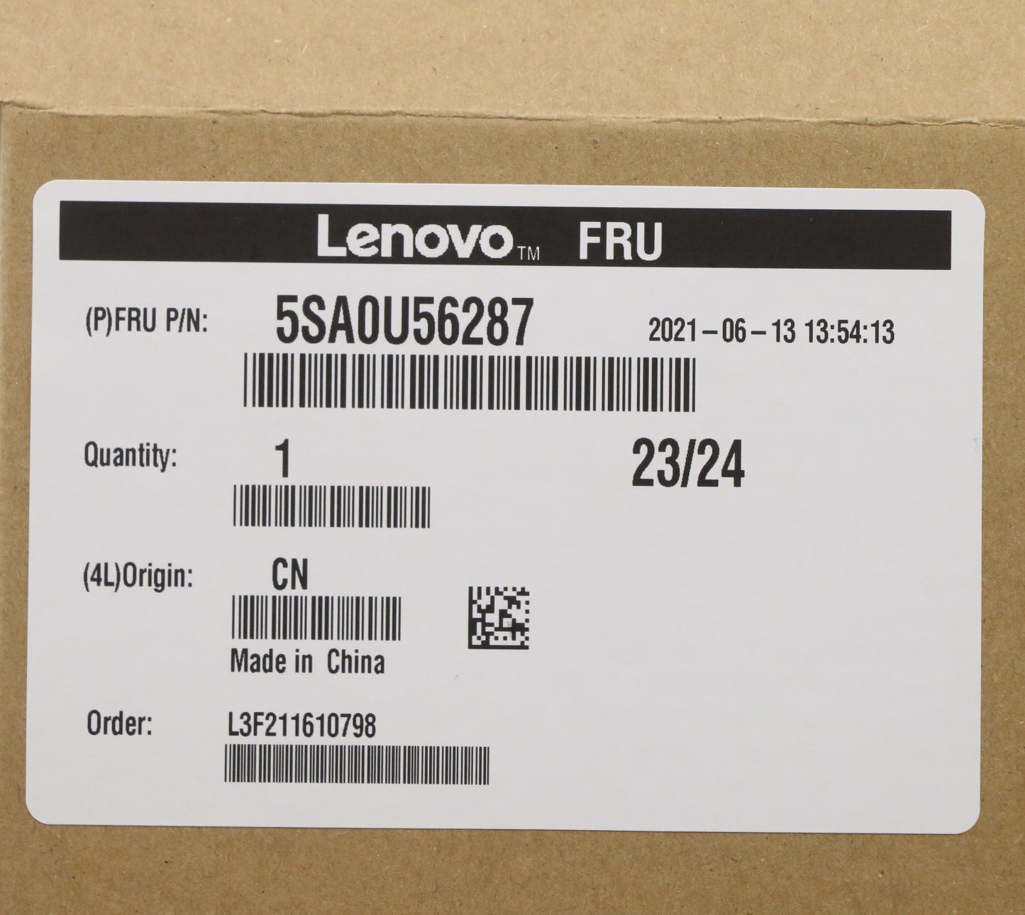 Lenovo Sp Amd Ryzen 5 5600G 3.9Ghz/6C - 5SA0U56287