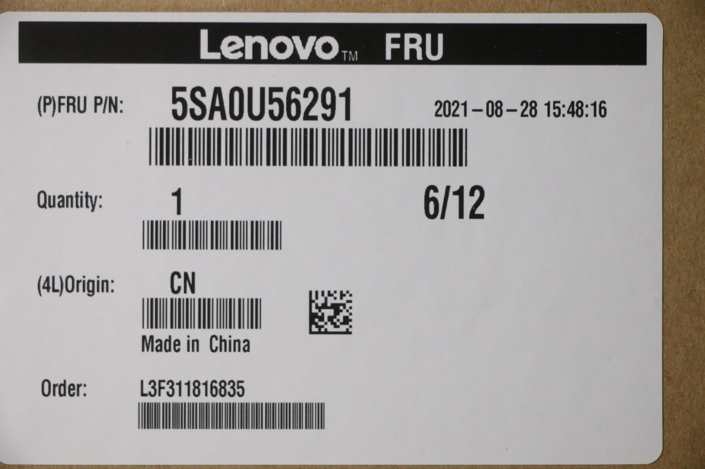 Lenovo Sp Ryzen 3 Pro 5350G 4.0Ghz/4C - 5SA0U56291