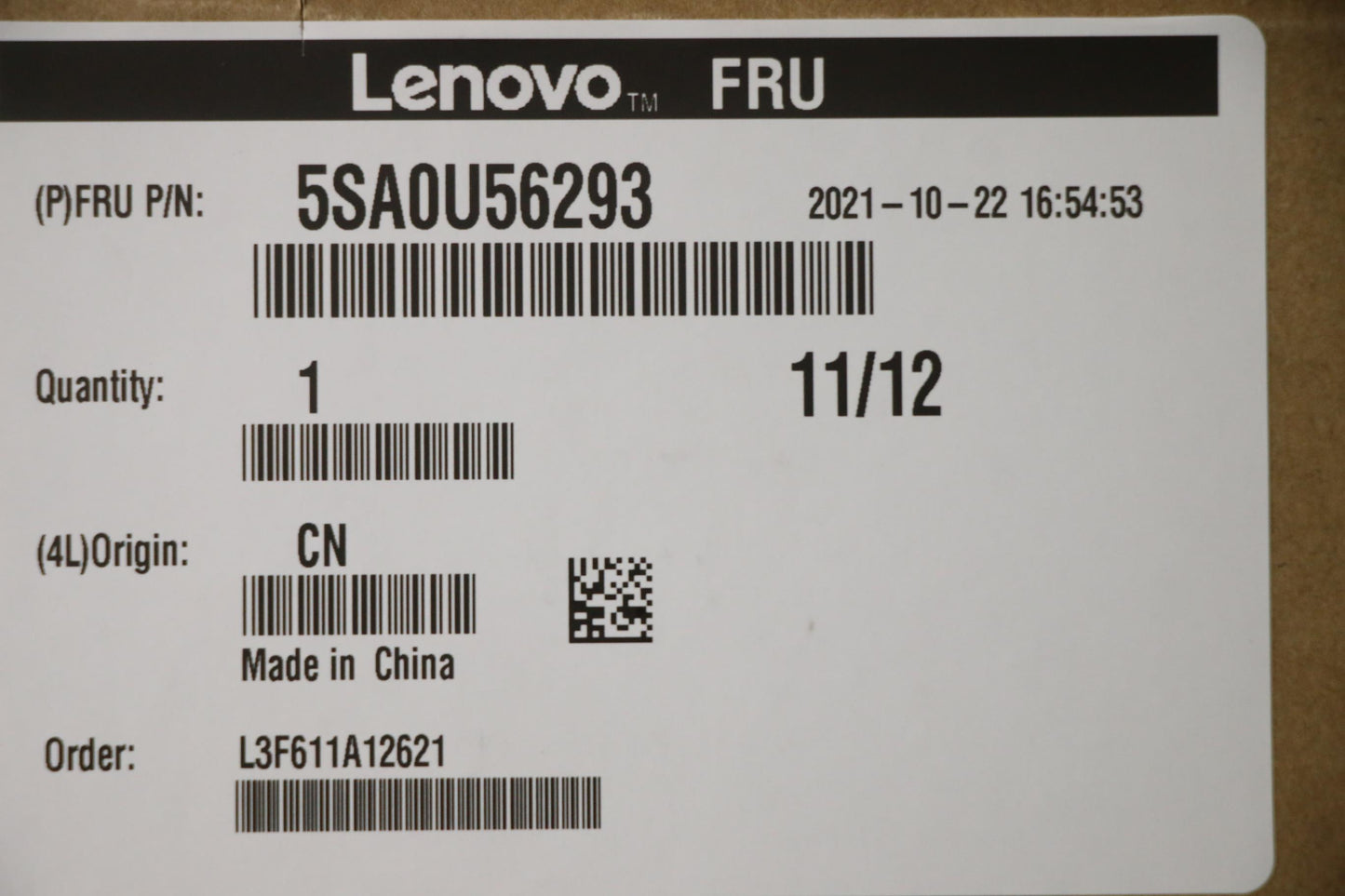 Lenovo Sp A Ryzen5 Pro 5650Ge 3.4Ghz/ - 5SA0U56293