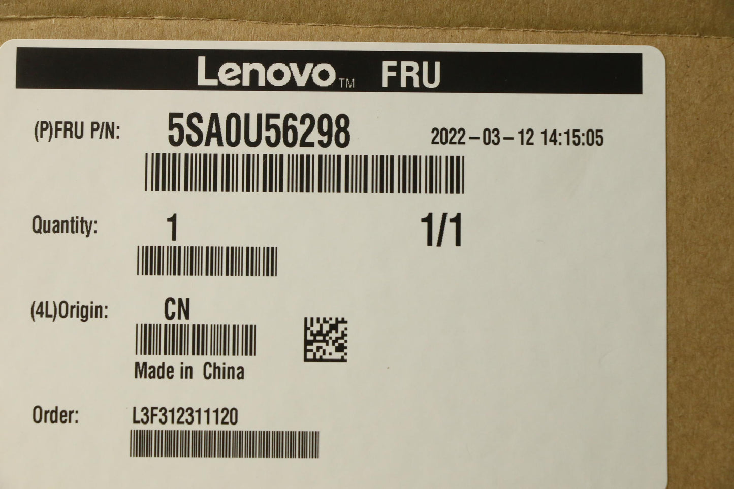 Lenovo Sp Intel I9-12900 2.4Ghz/16C/2 - 5SA0U56298