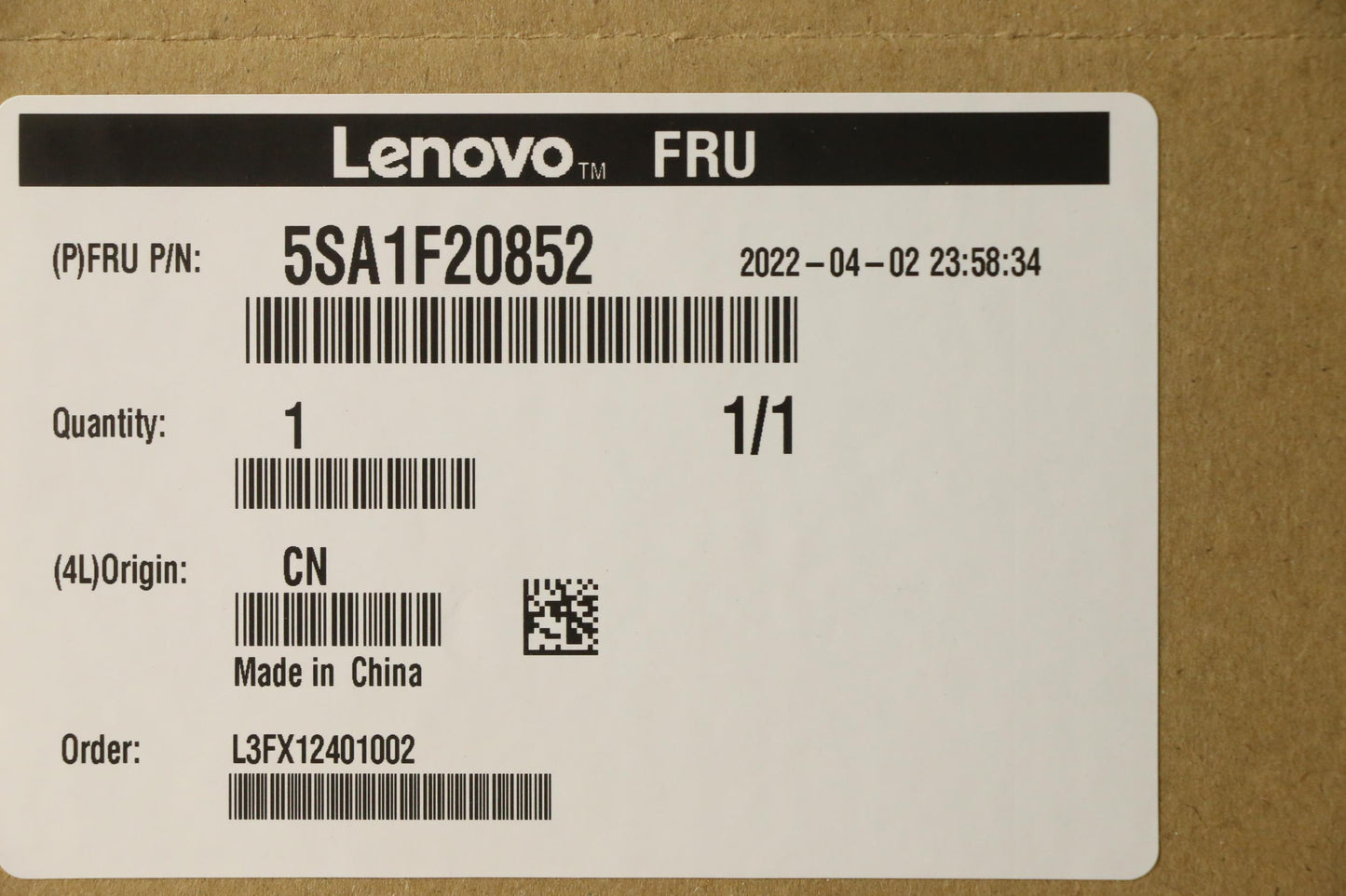 Lenovo Sp Intel I7-12700Kf 3.6Ghz/12C - 5SA1F20852