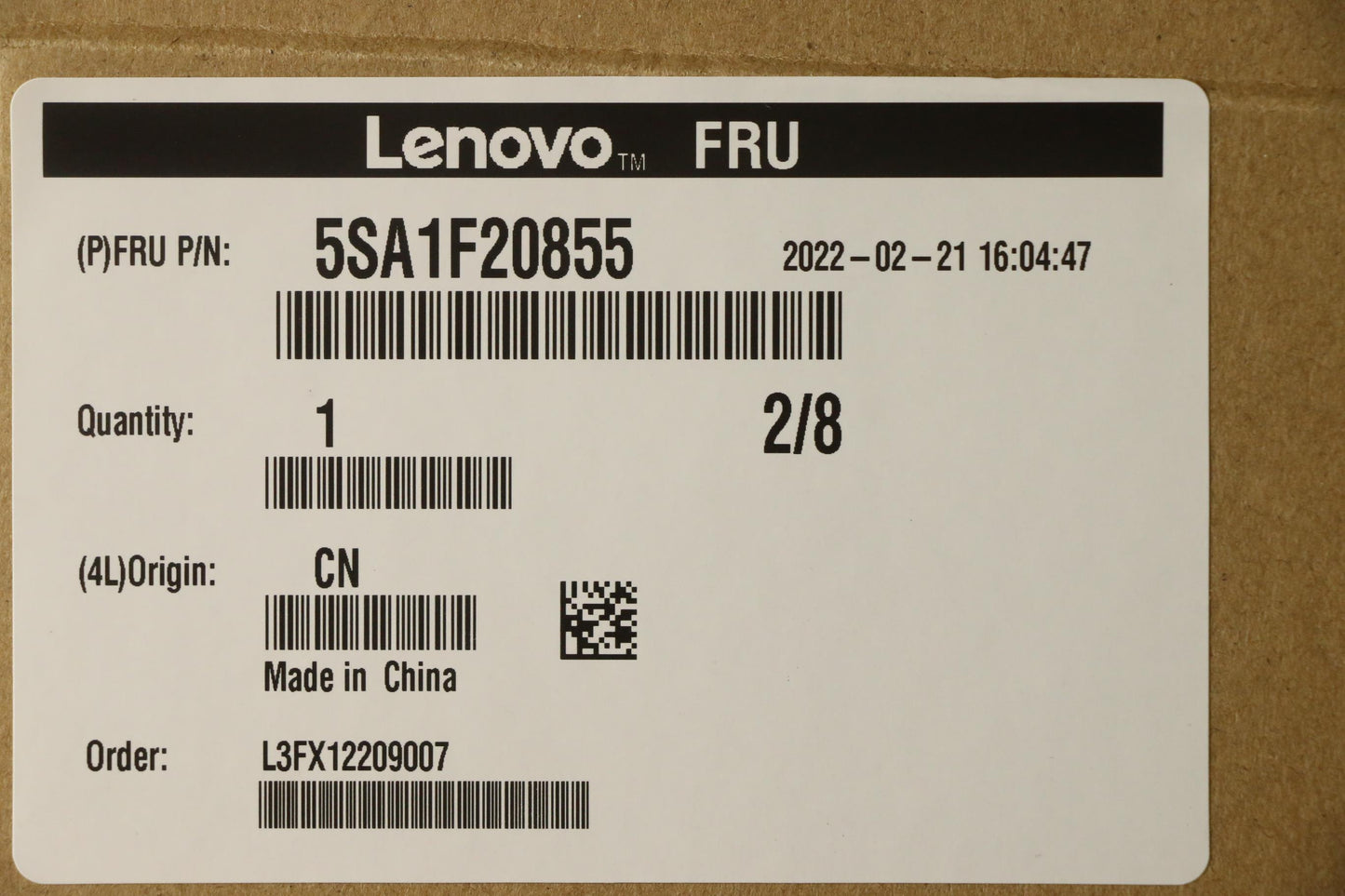 Lenovo Sp Core I7-12700F 2.1G 12C 20T - 5SA1F20855