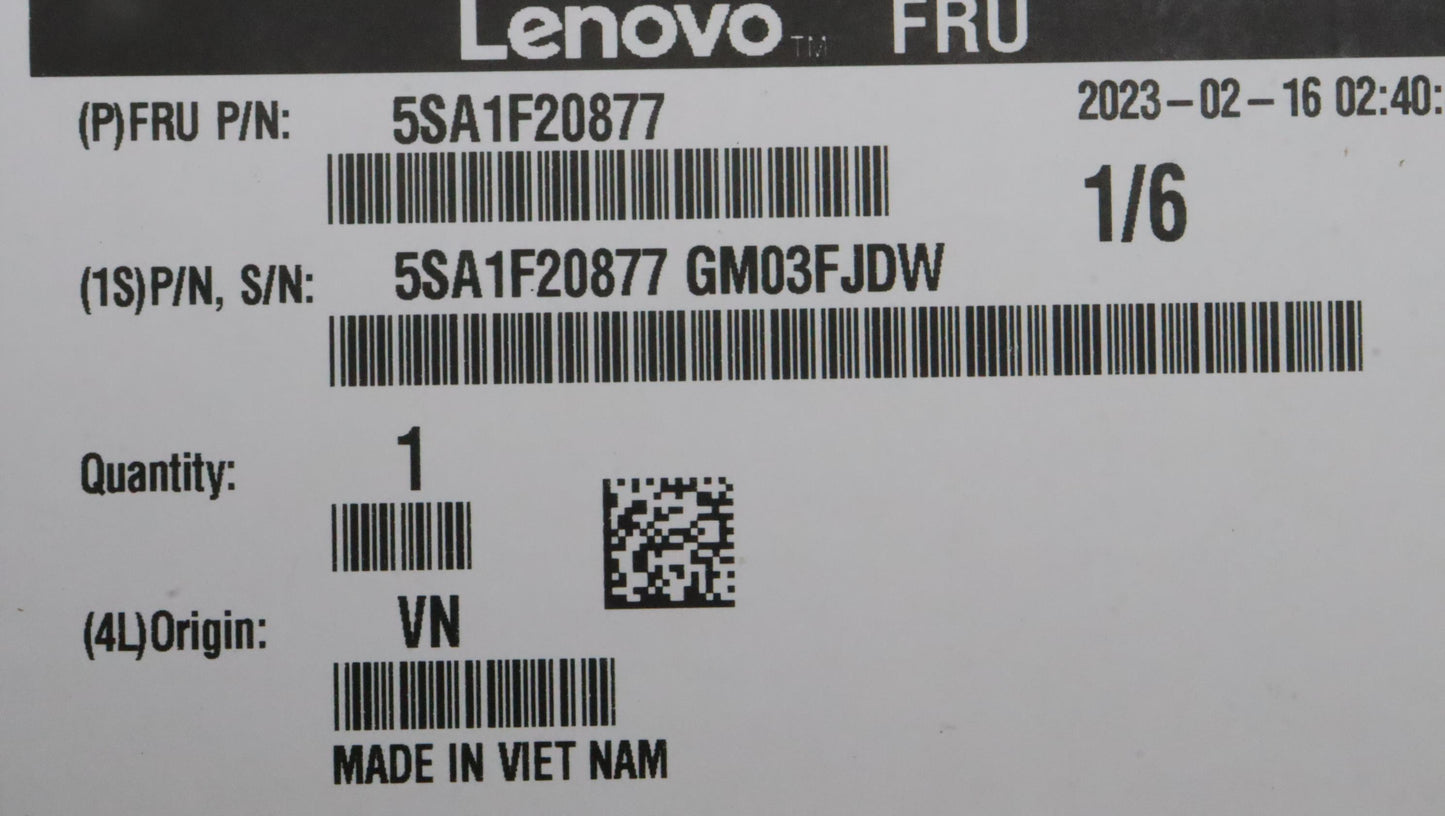 Lenovo Sp Intel I5-12400F 2.5Ghz/6C/1 - 5SA1F20877