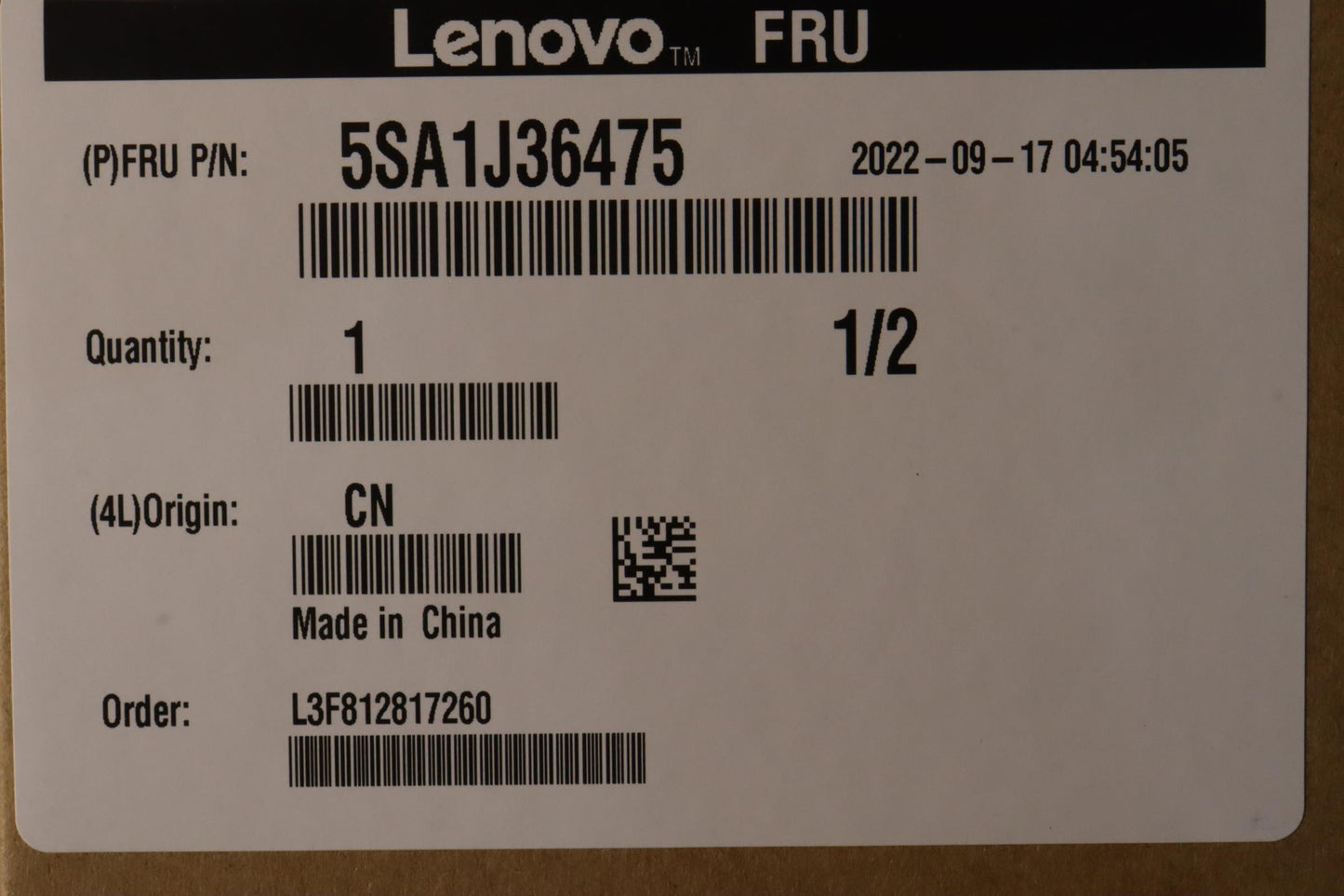 Lenovo Sp Amd Ryzen5 Pro 5645 37Ghz6C - 5SA1J36475