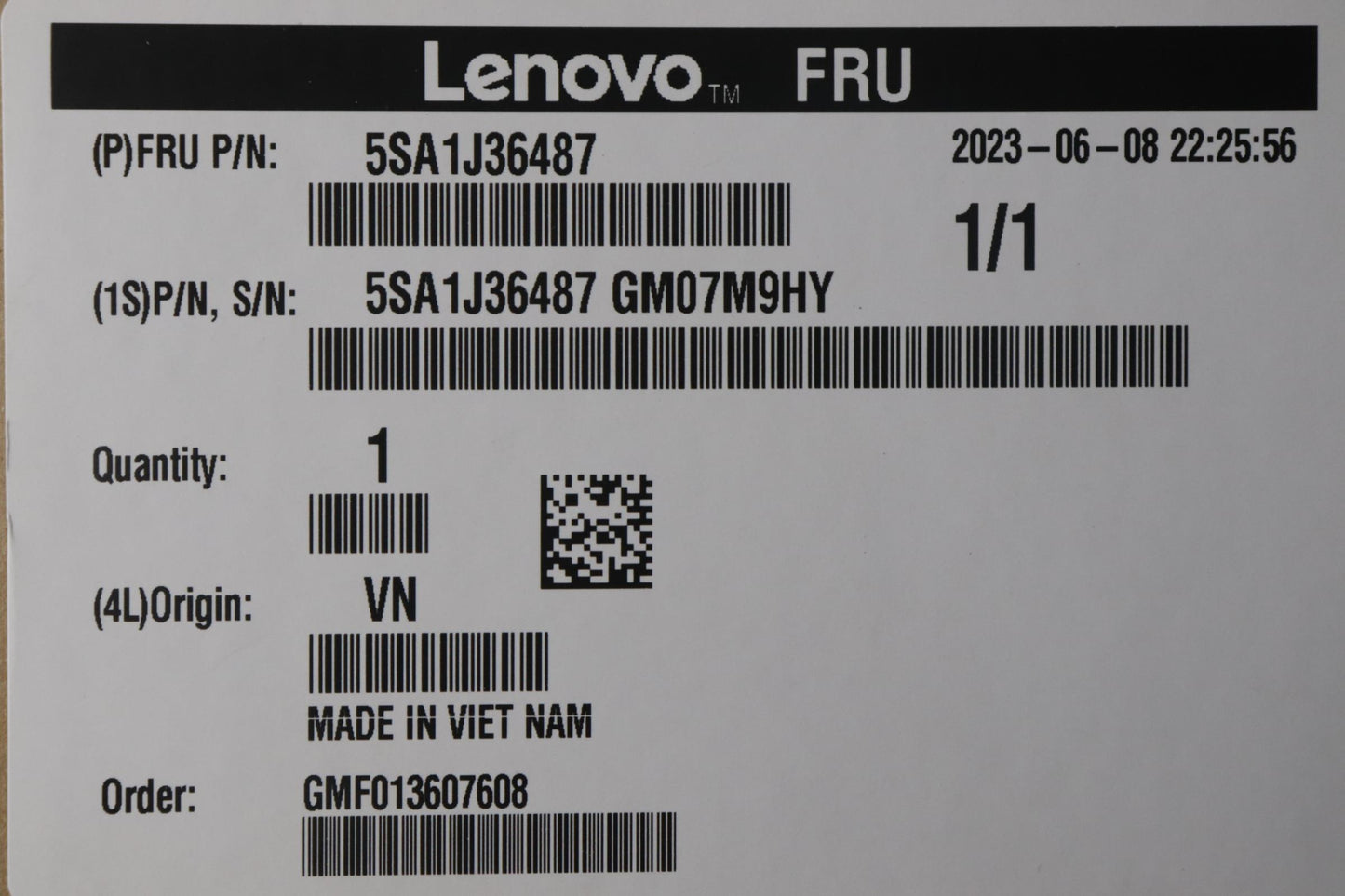 Lenovo Sp Core I5-13600K 3.5G/14C/24M - 5SA1J36487