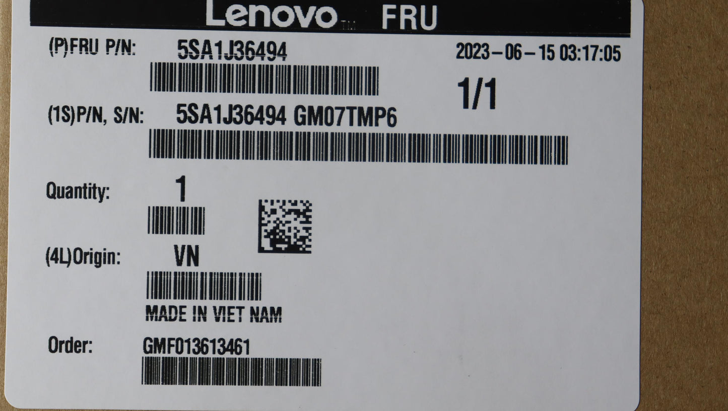 Lenovo Sp Core I9-13900F 2Ghz/24C/36M - 5SA1J36494