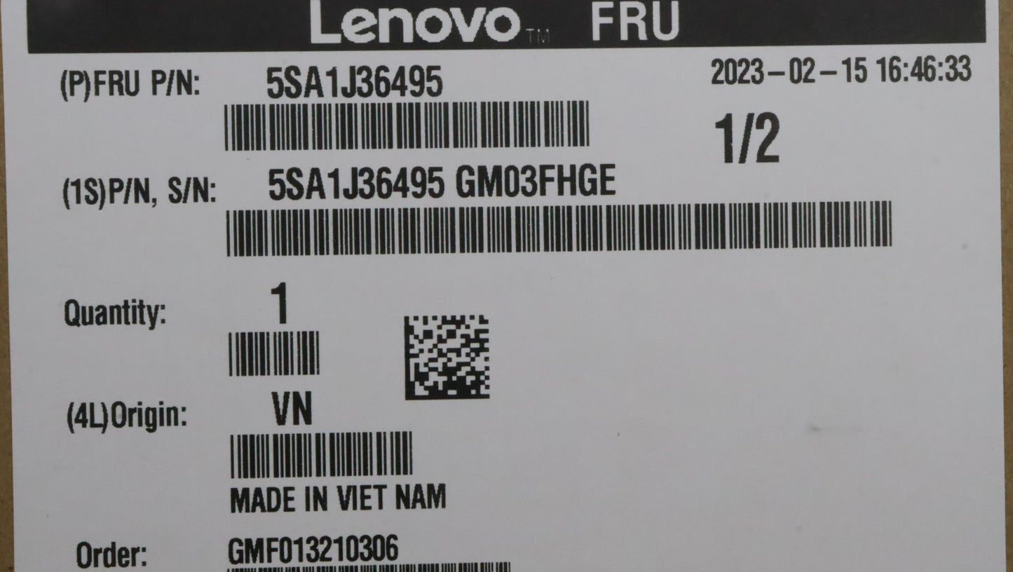 Lenovo Sp Core I7-13700F 2.1G/16C/30M - 5SA1J36495