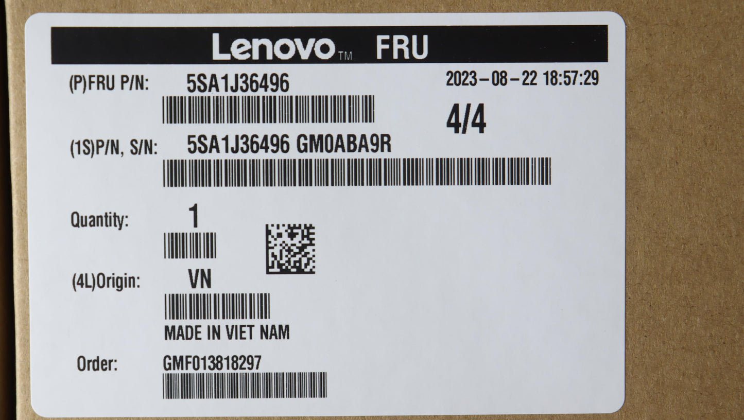 Lenovo Sp Corei5-13400F 2.5G/10C/20M - 5SA1J36496