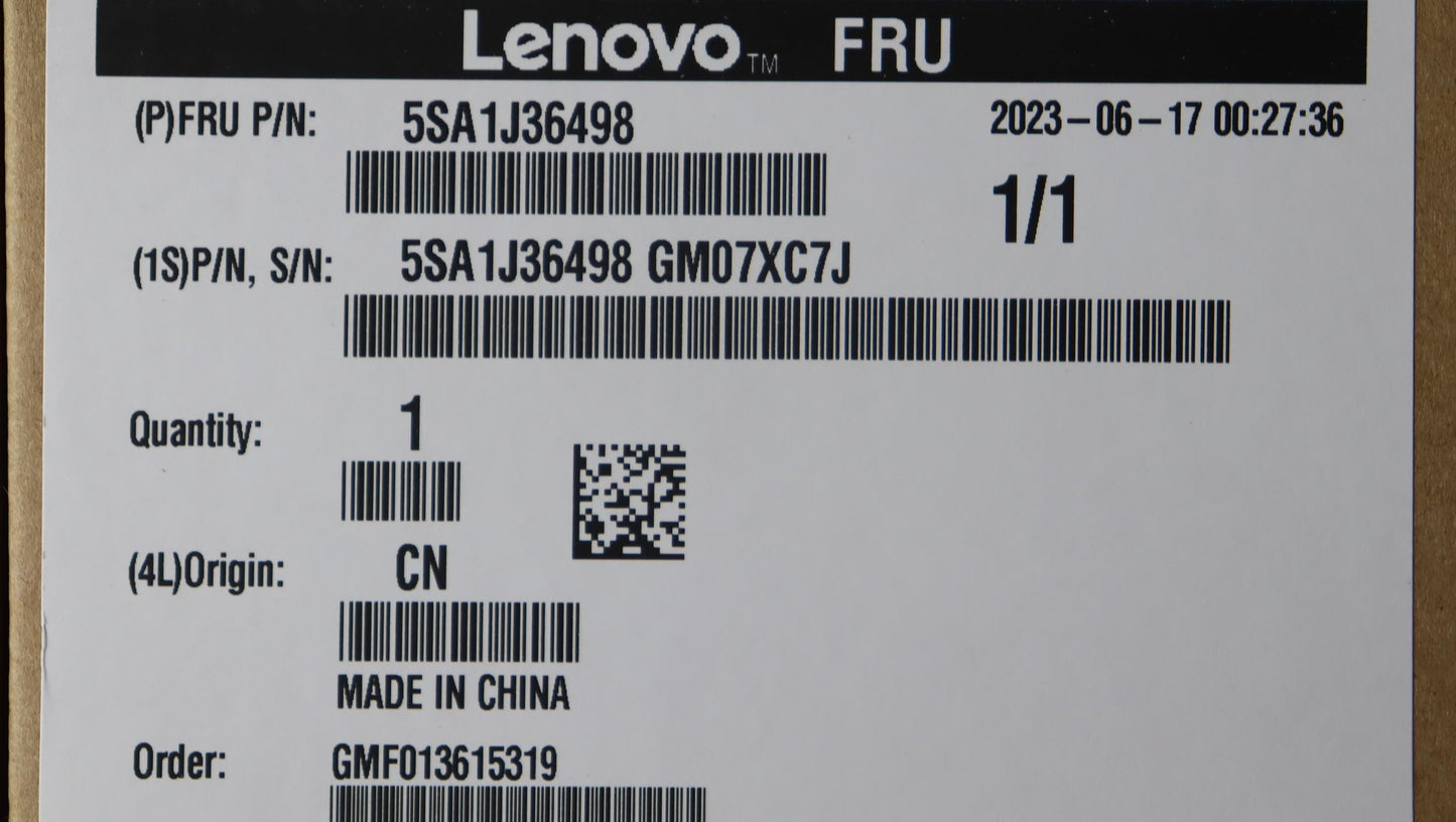 Lenovo Sp Amd Ryzen 9 7900 3.7Ghz/12C - 5SA1J36498