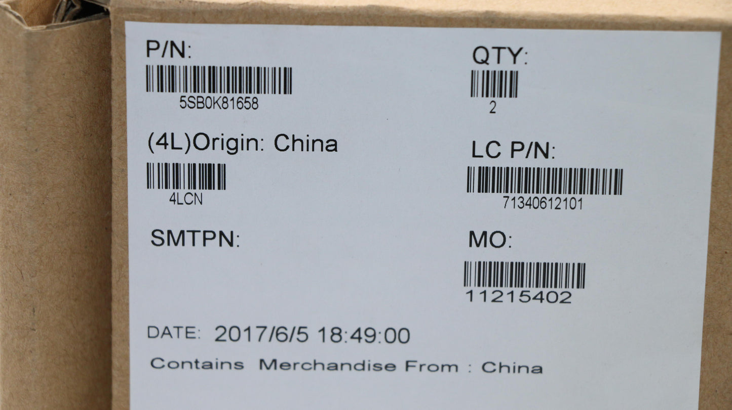 Lenovo Si Speakers Internal - 5SB0K81658