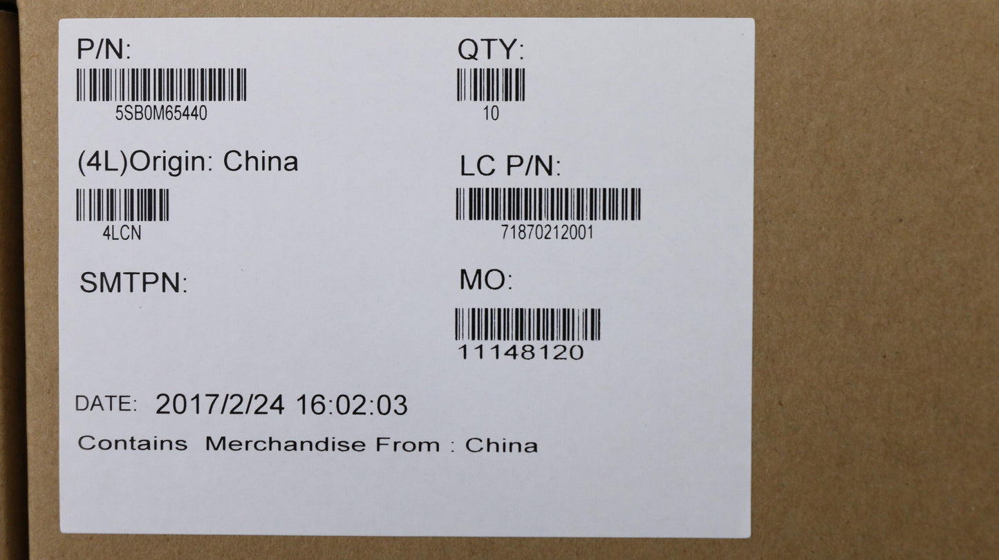 Lenovo Speaker(L+R) - 5SB0M65440