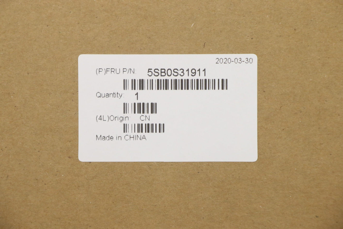 Lenovo Internal Speaker - 5SB0S31911