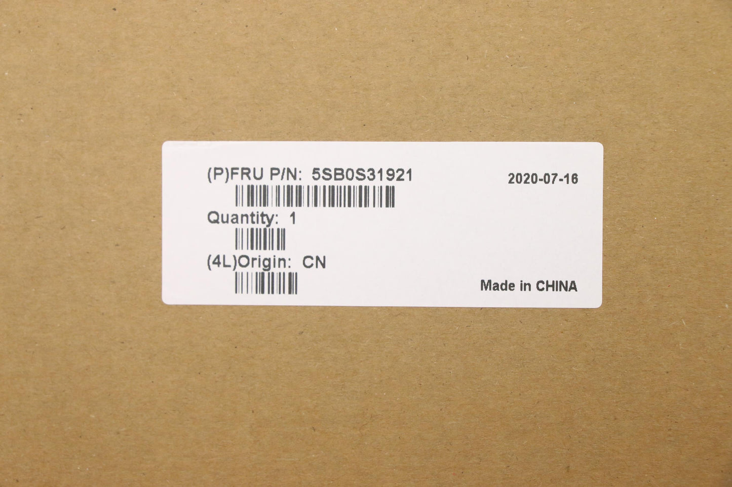 Lenovo Speakers, Internal - 5SB0S31921