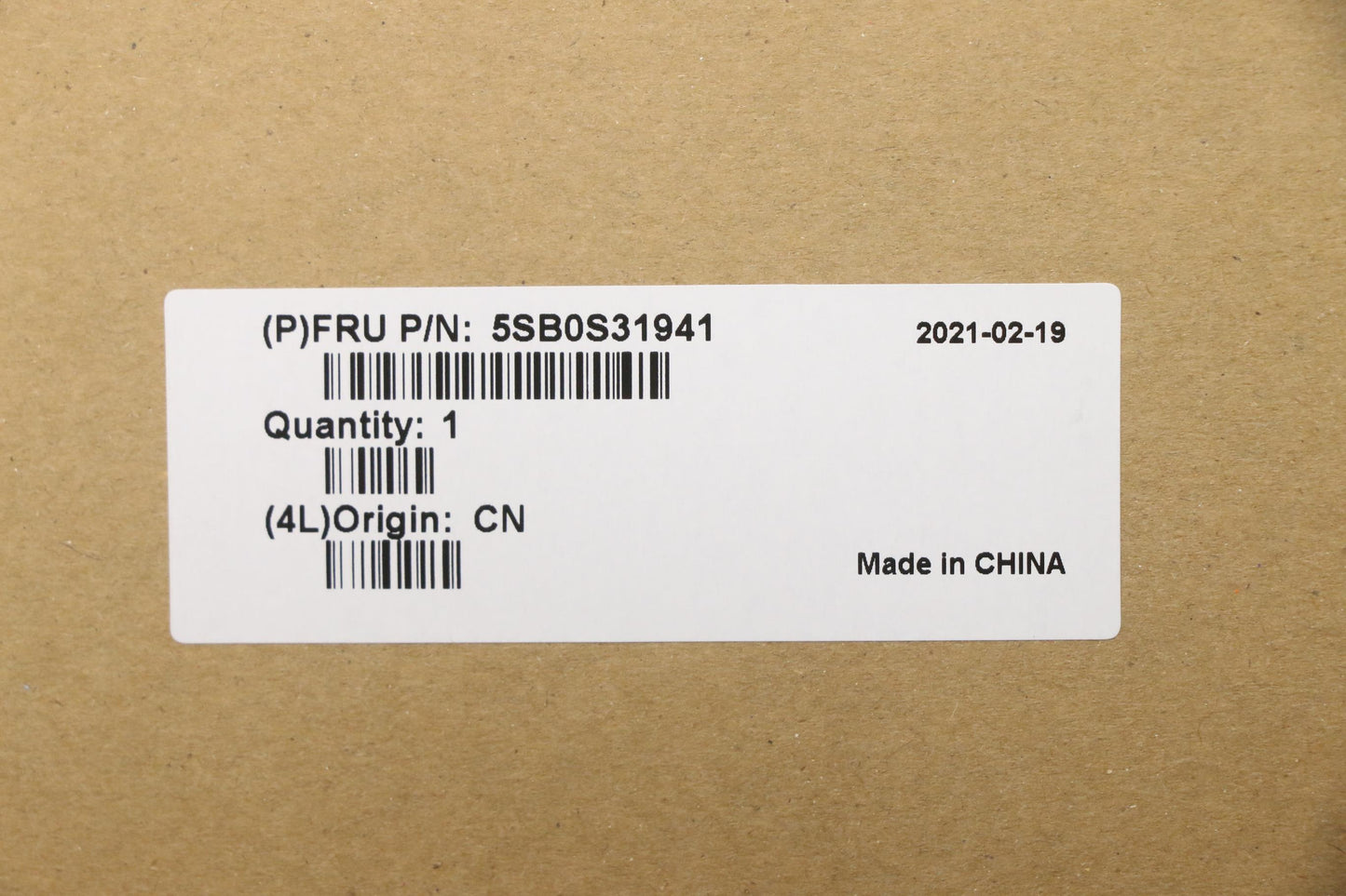 Lenovo Internal Speakers, Left and Right - 5SB0S31941