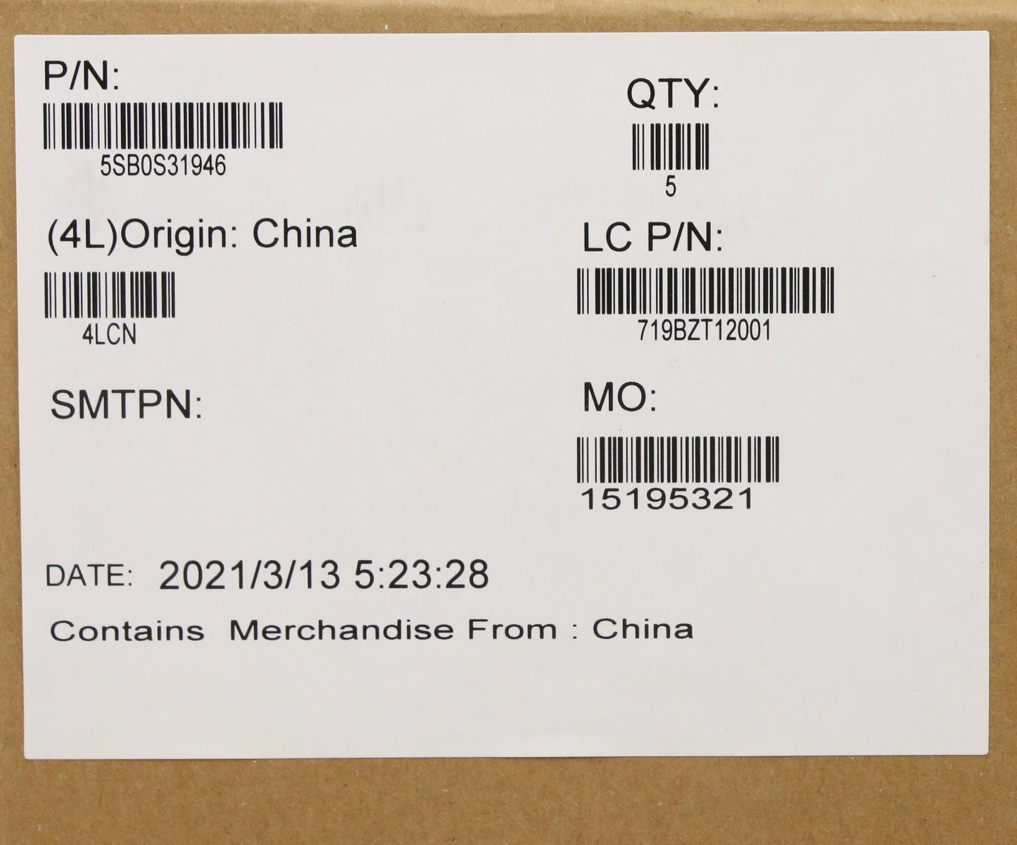 Lenovo Speakerint Speaker L 82Jy (L+R - 5SB0S31946
