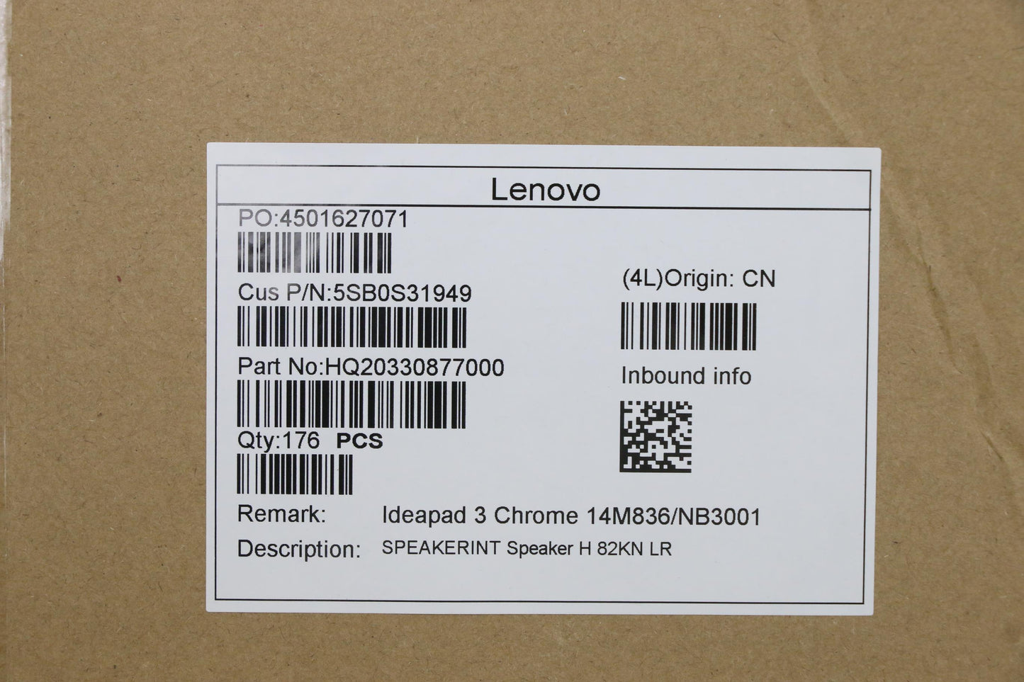 Lenovo Speakerint Speaker H 82Kn Lr - 5SB0S31949
