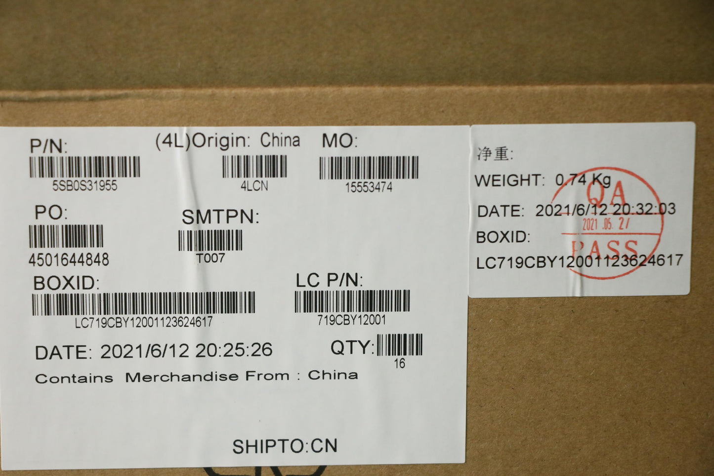Lenovo Speakerint Speaker L 82M7 L+R - 5SB0S31955
