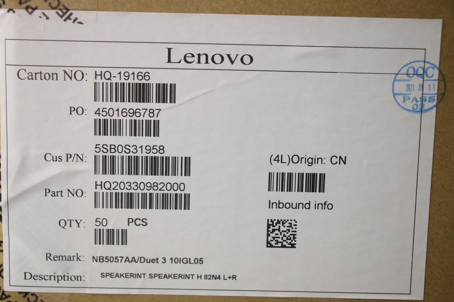 Lenovo Speakerint Speakerint H 82N4 L - 5SB0S31958