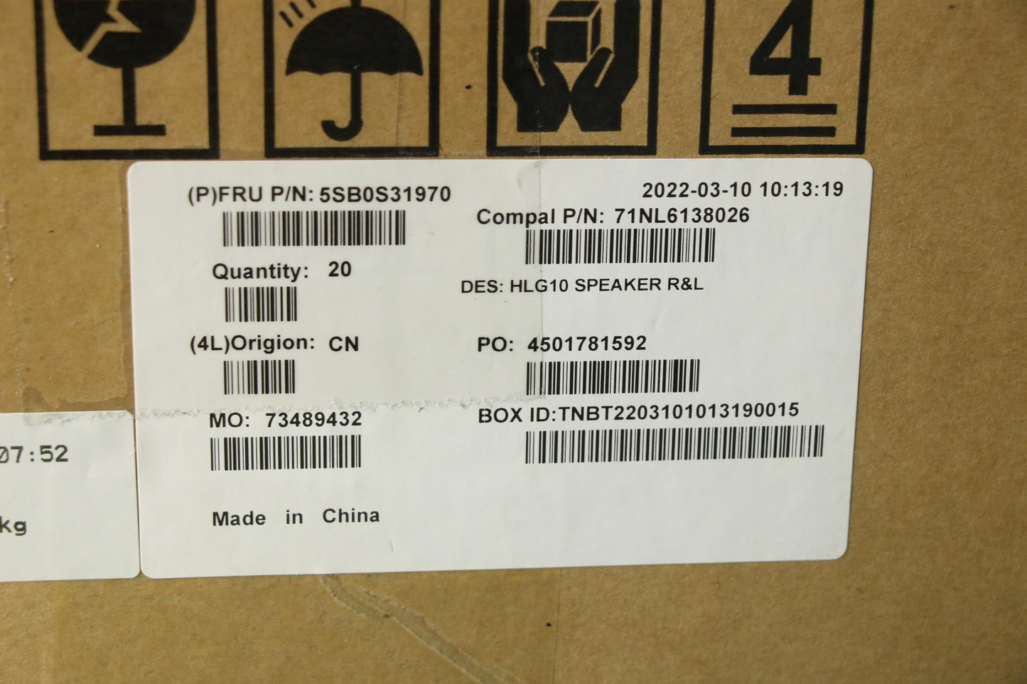 Lenovo Speakerint Speaker C 82S9 R&L - 5SB0S31970