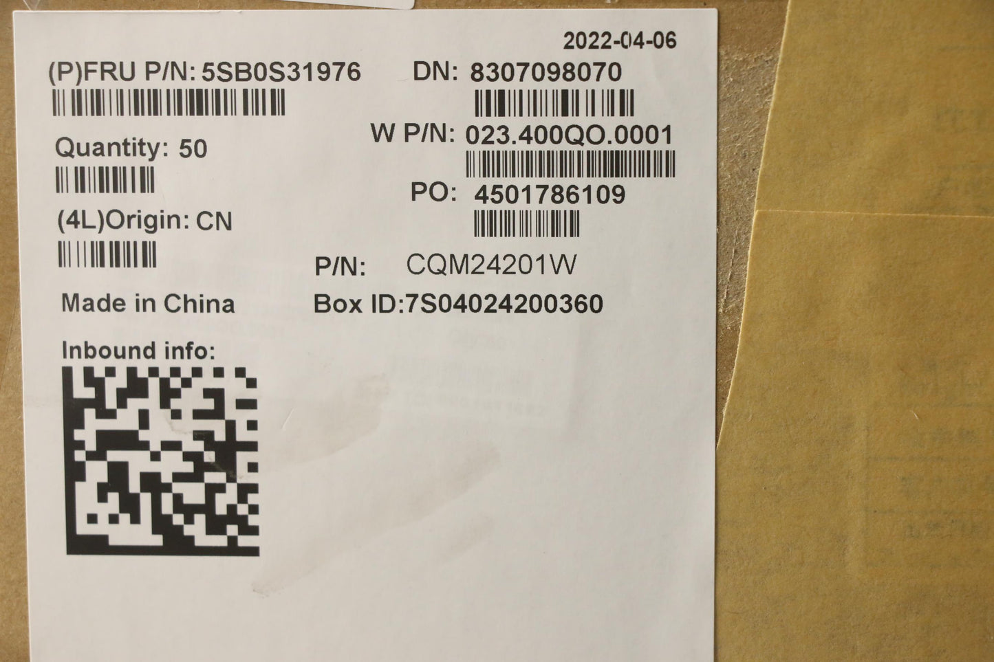 Lenovo Speaker for W 82RA - 5SB0S31976