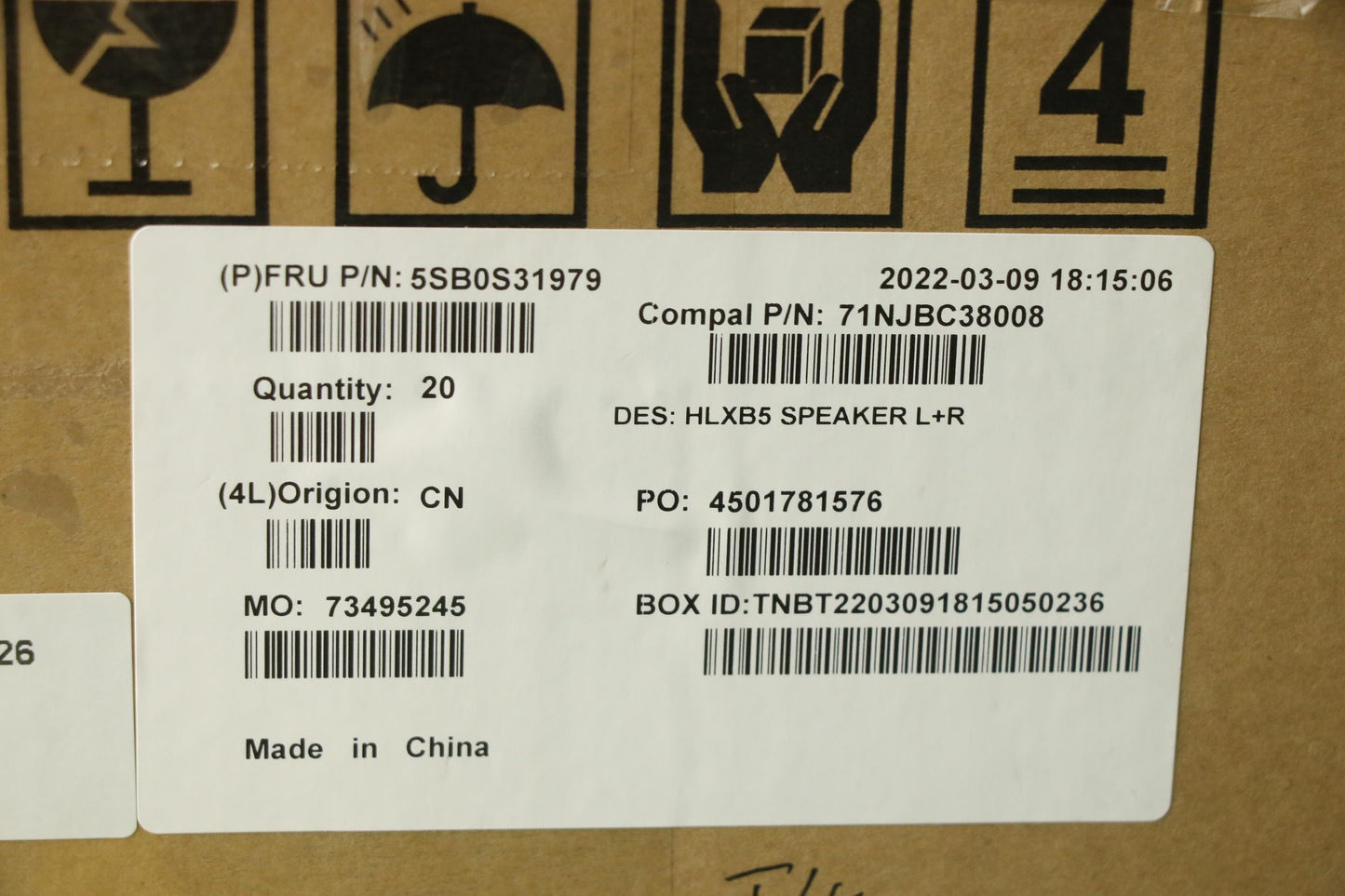 Lenovo Speakerint Speaker C 21Dl L+R - 5SB0S31979