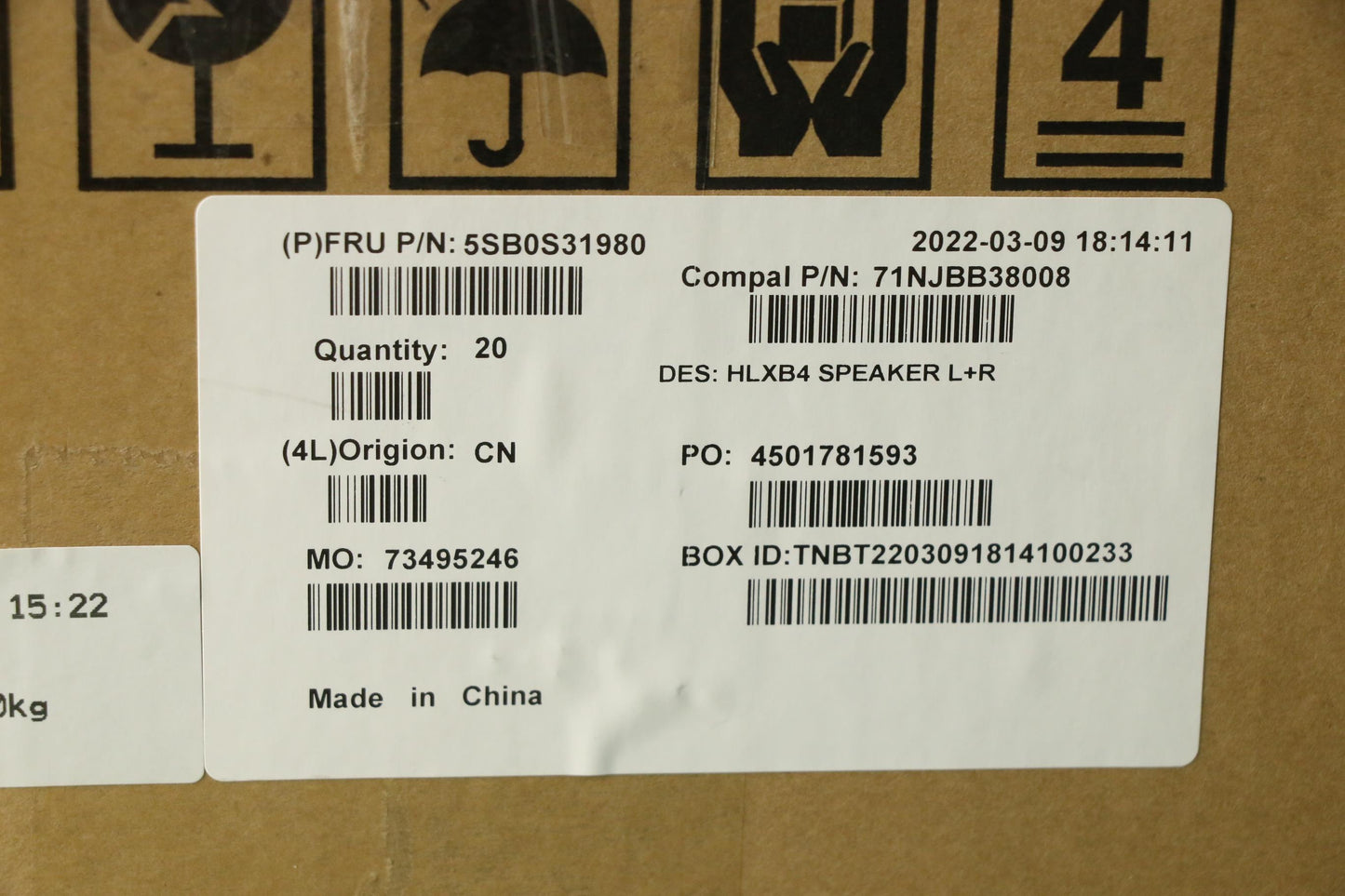 Lenovo Speakerint Speaker C 21Dk L+R - 5SB0S31980