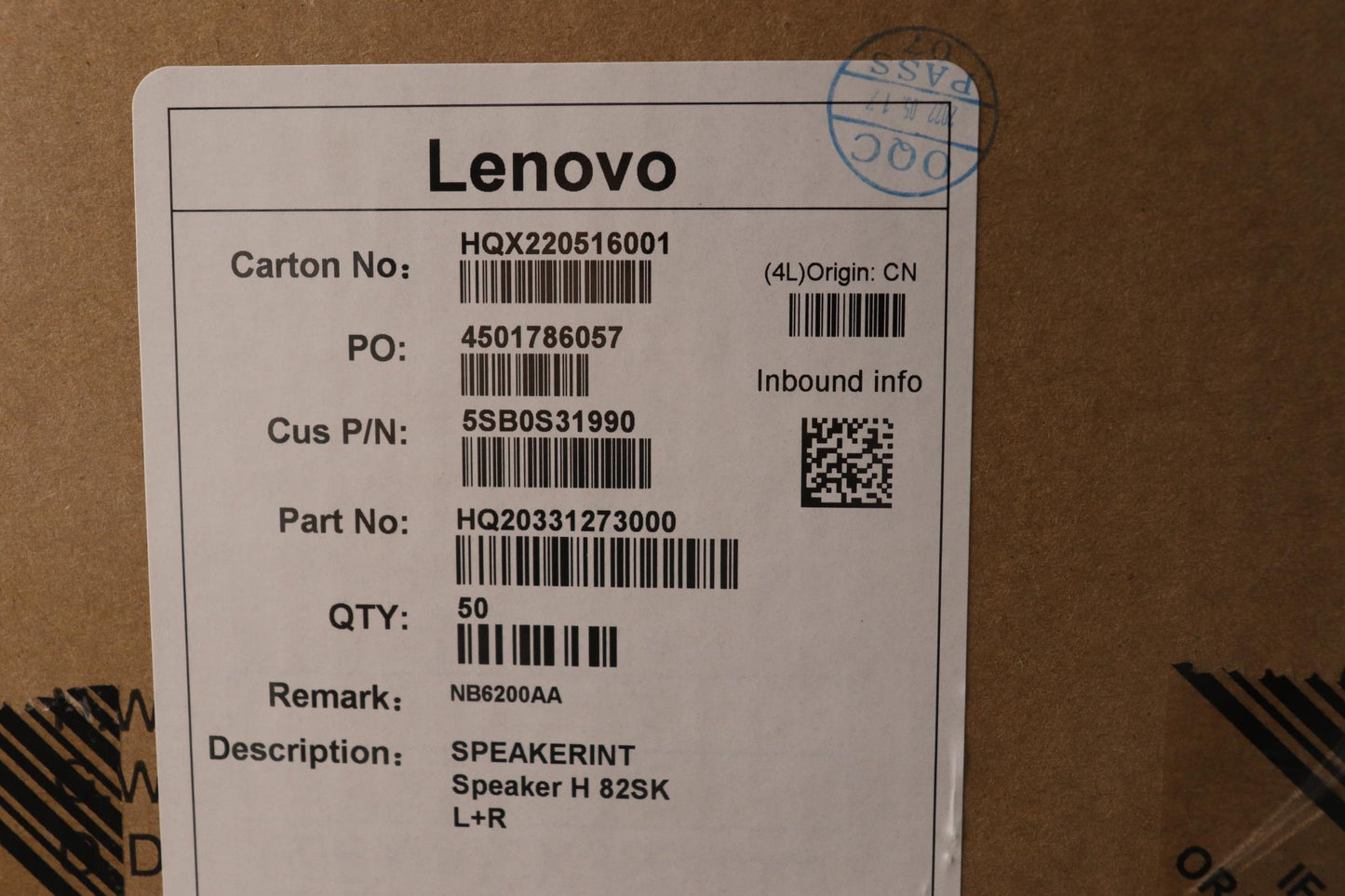 Lenovo Speakerint Speaker H 82Sk L+R - 5SB0S31990