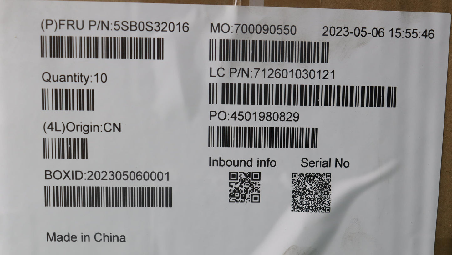 Lenovo Speakerint Speaker Wt 82Xk L+R - 5SB0S32016