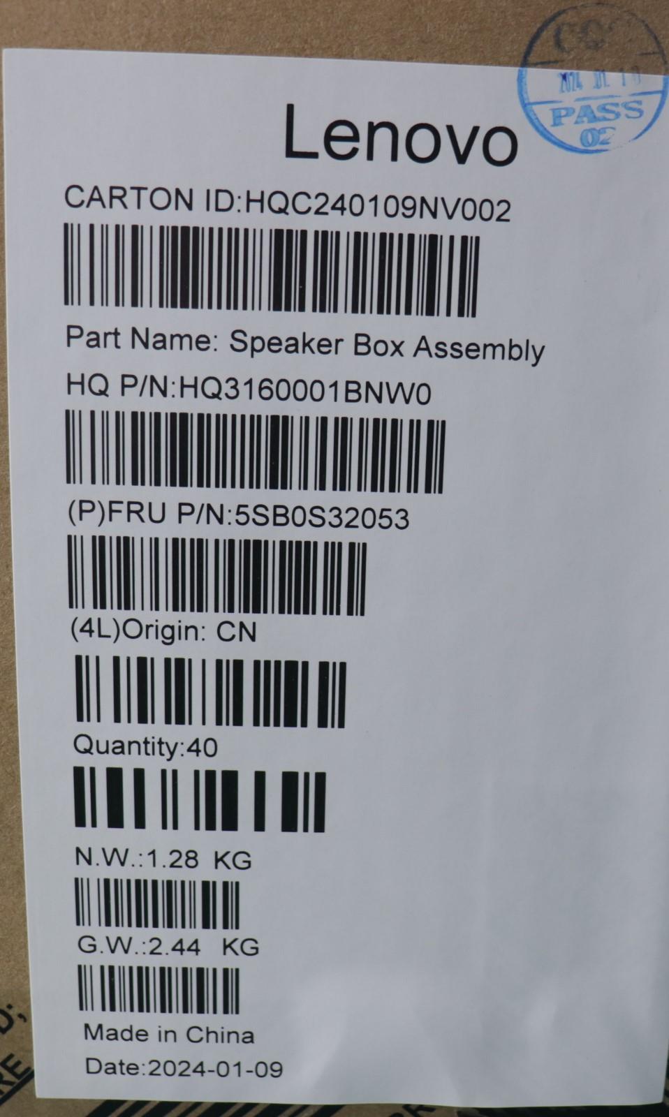 Lenovo Speakerint Speaker H 83E - 5SB0S32053
