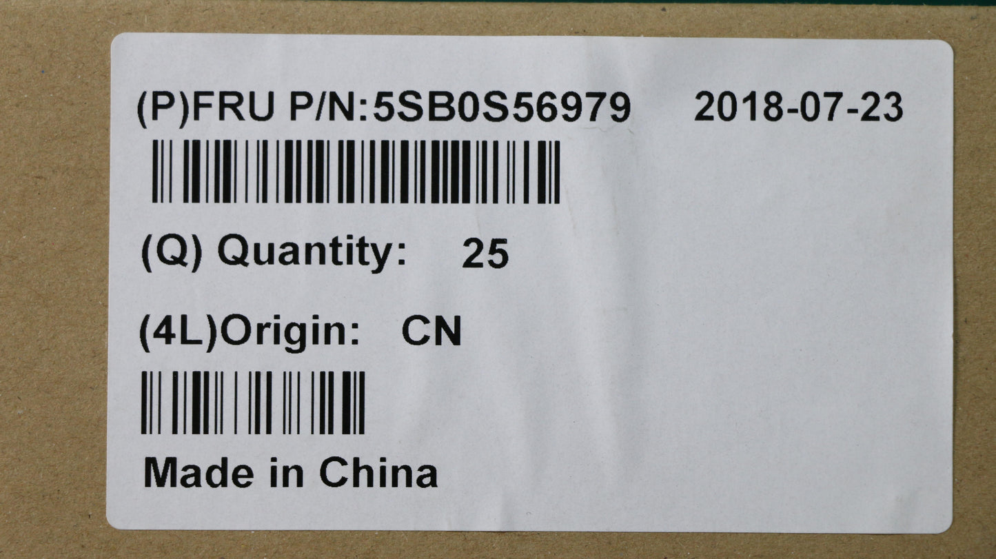 Lenovo Left and Right Internal Speakers - 5SB0S56979