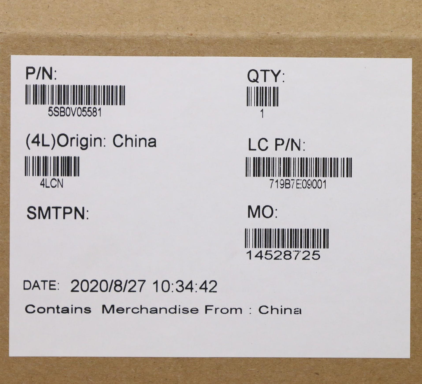 Lenovo Speakerint Fru 5W Speaker - 5SB0V05581