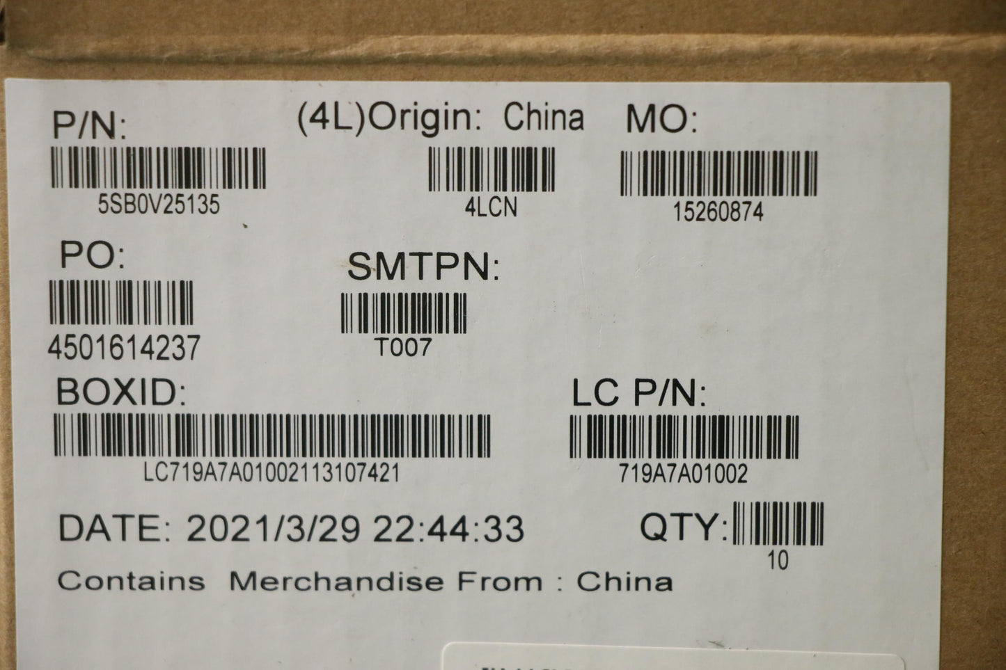 Lenovo Internal Speaker Kit, Yucheng - 5SB0V25135