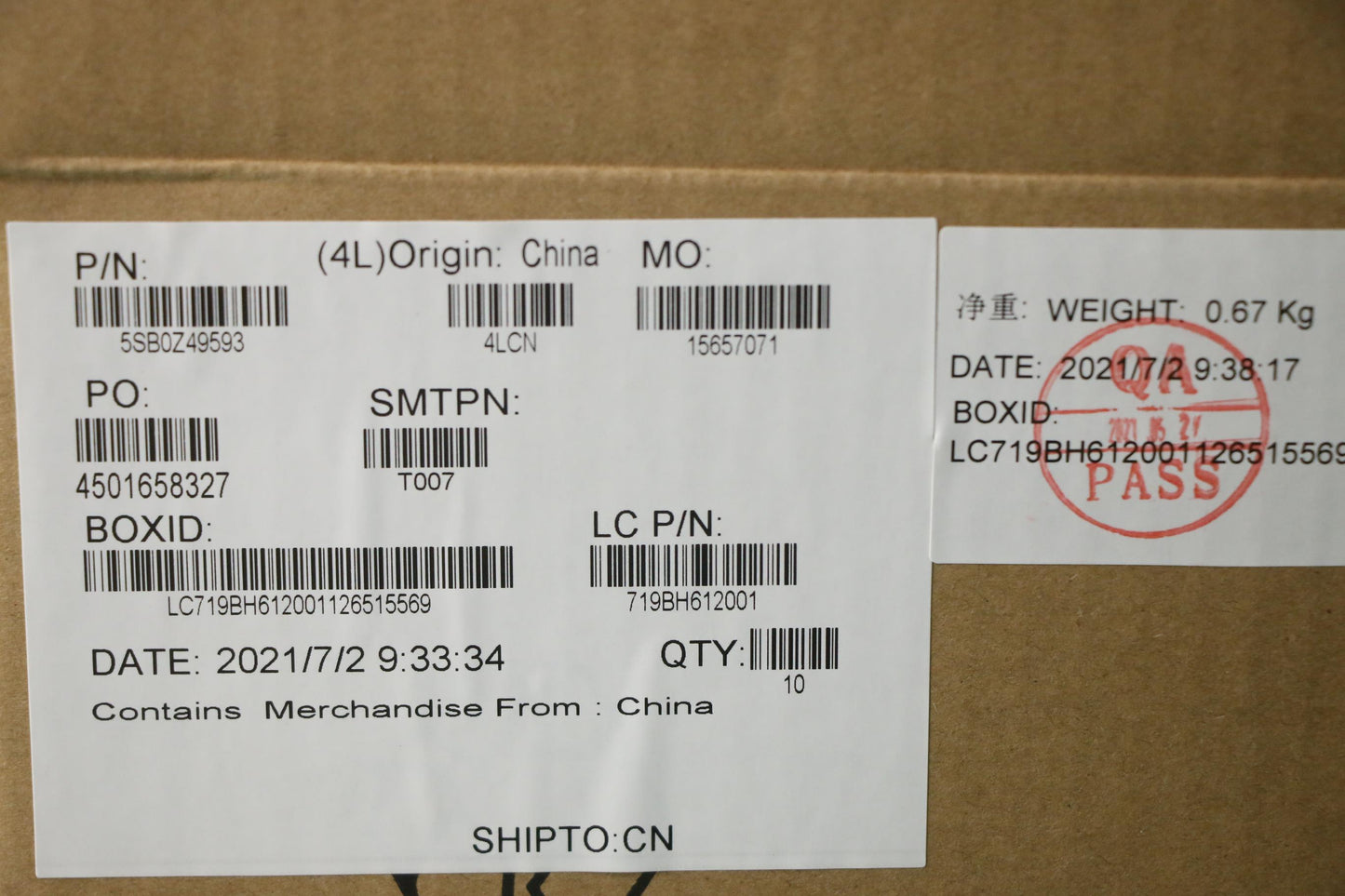 Lenovo Speaker for S750Pro 3411 YG - 5SB0Z49593