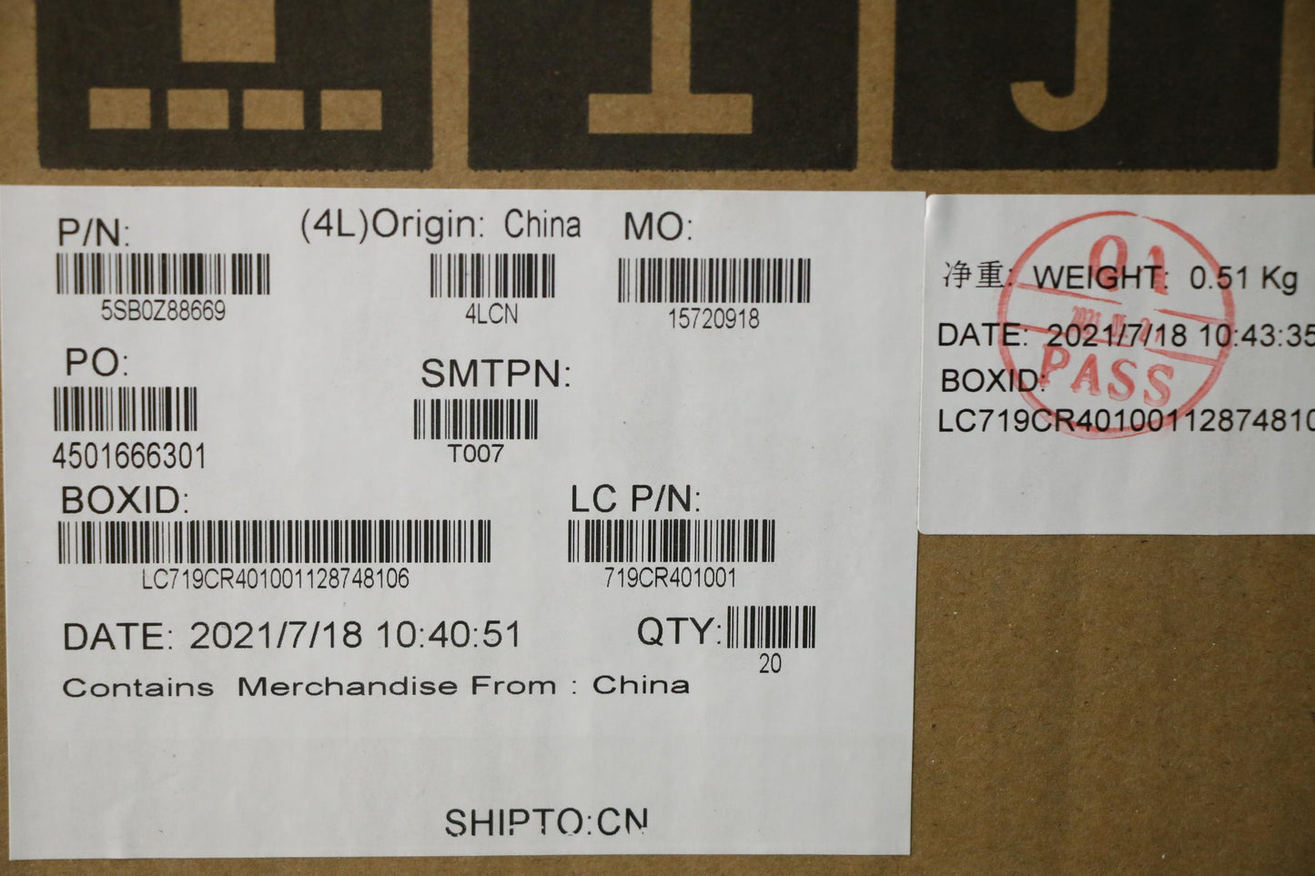 Lenovo Speakerint Fru Spk Pack Speake - 5SB0Z88669